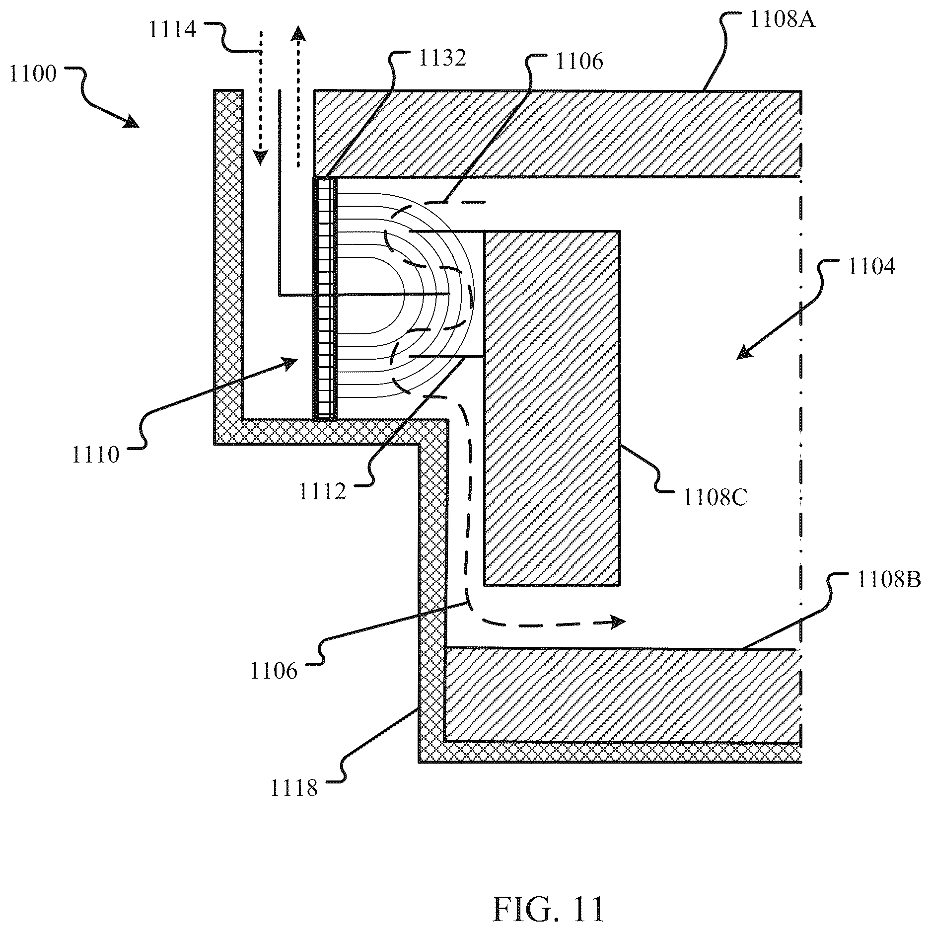 Patent US12562287 Figure 12 – Molten fuel reactor thermal management configurations
