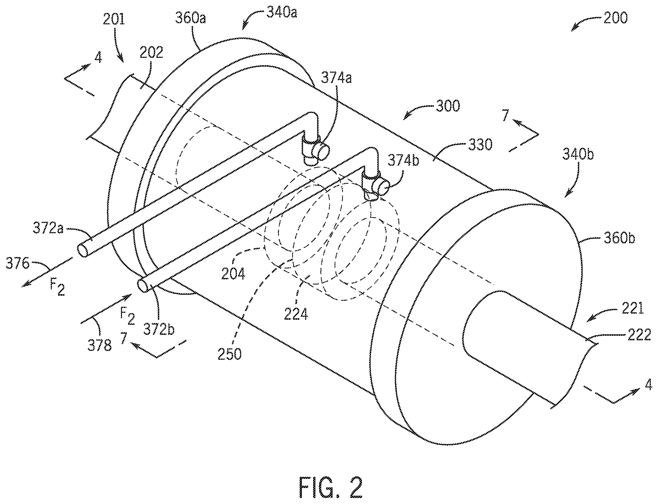 Patent US12562289 Figure 2 – Fission product trap for salt pipe and pump shaft seals and methods of use thereof