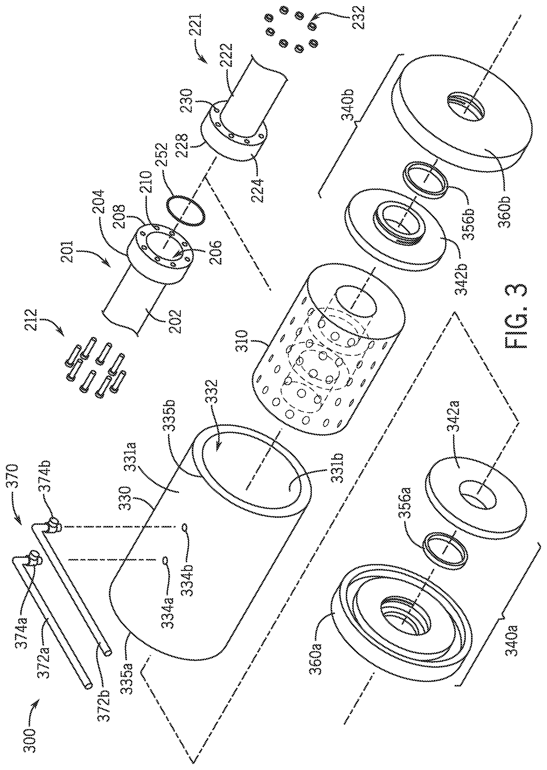 Patent US12562289 Figure 3 – Fission product trap for salt pipe and pump shaft seals and methods of use thereof