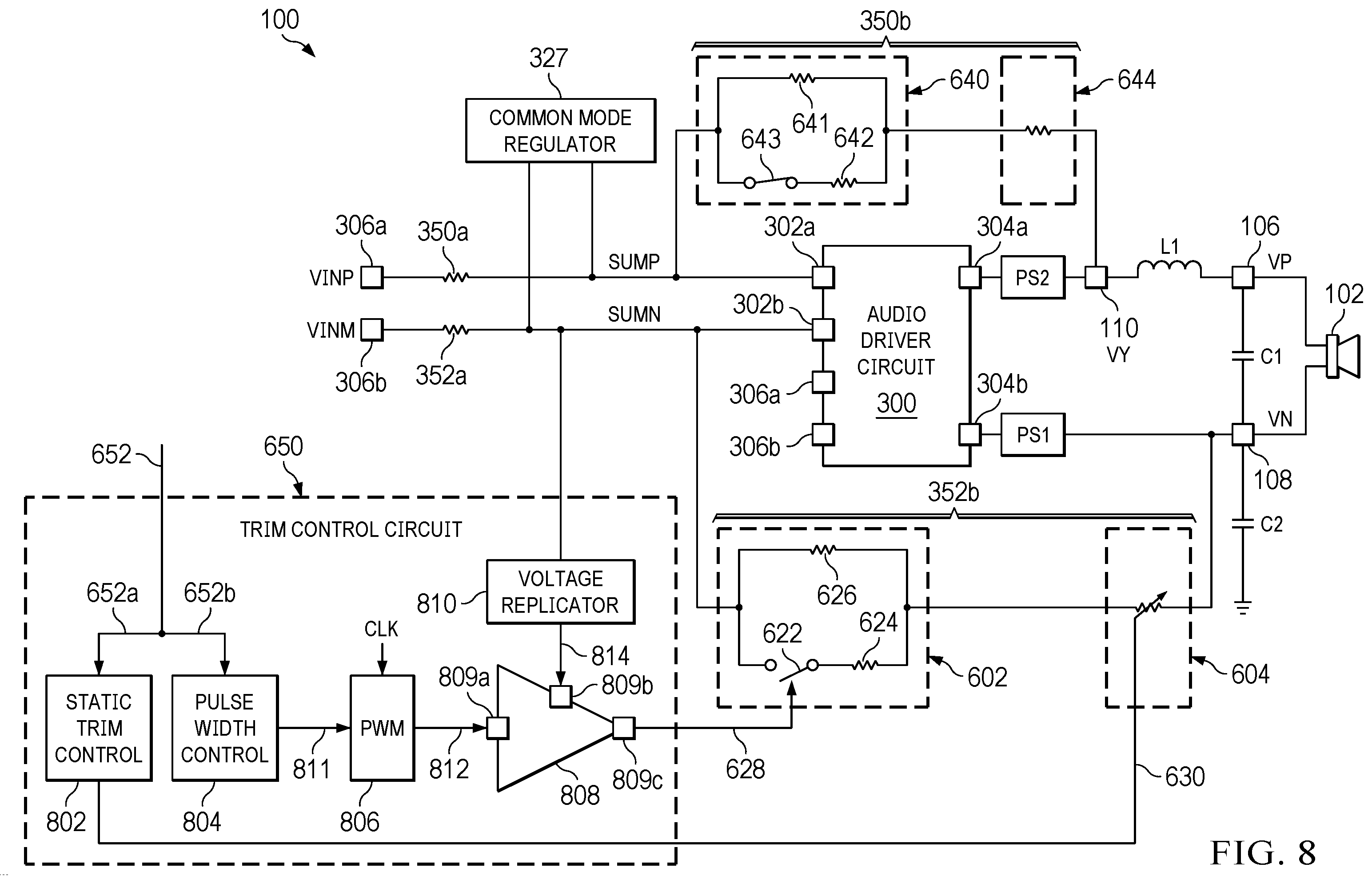 Patent US12562295 Figure 11 – Trimming resistor using modulated signal