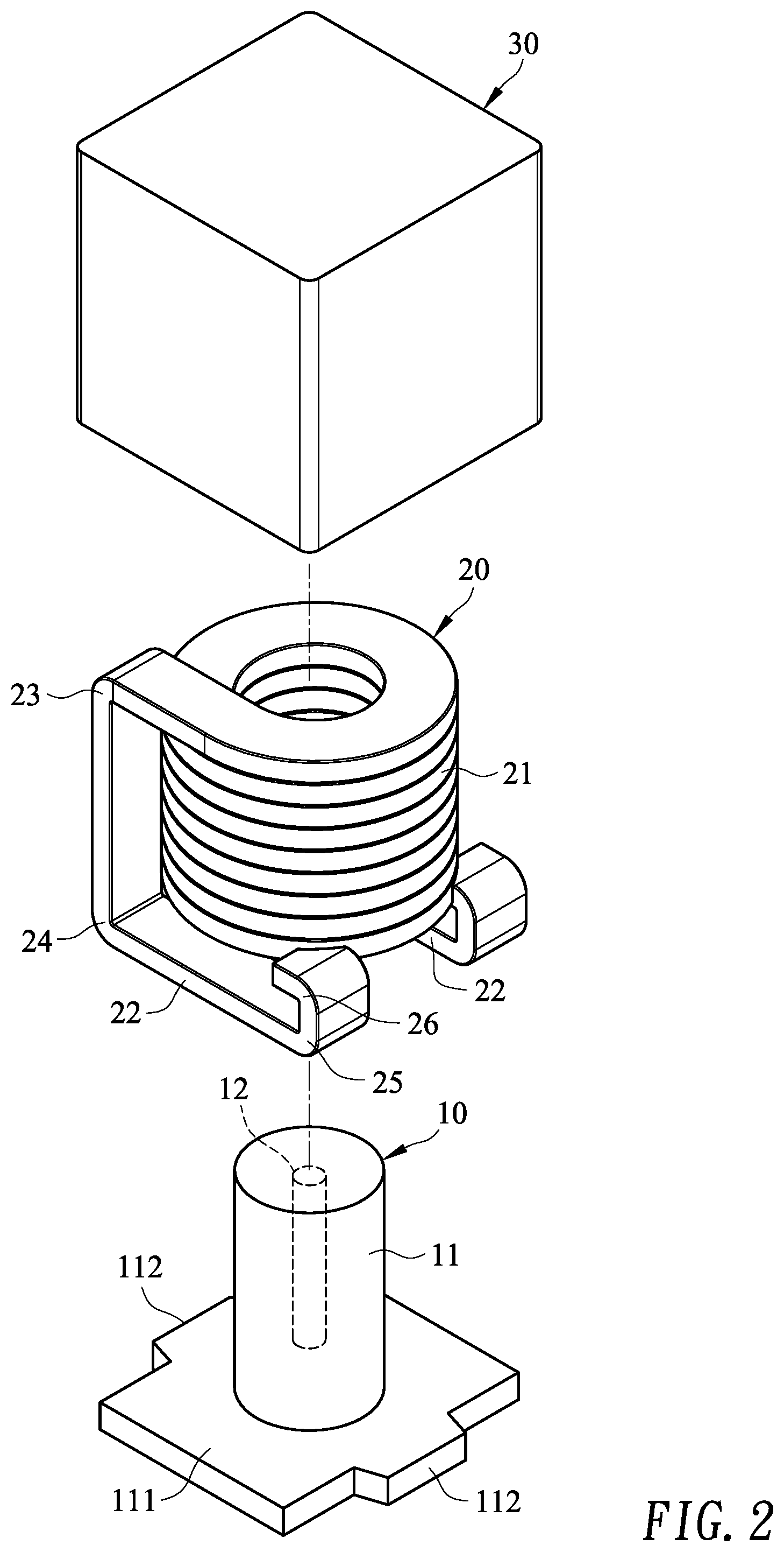 Patent US12562300 Figure 2 – Low-loss inductor and manufacturing method thereof
