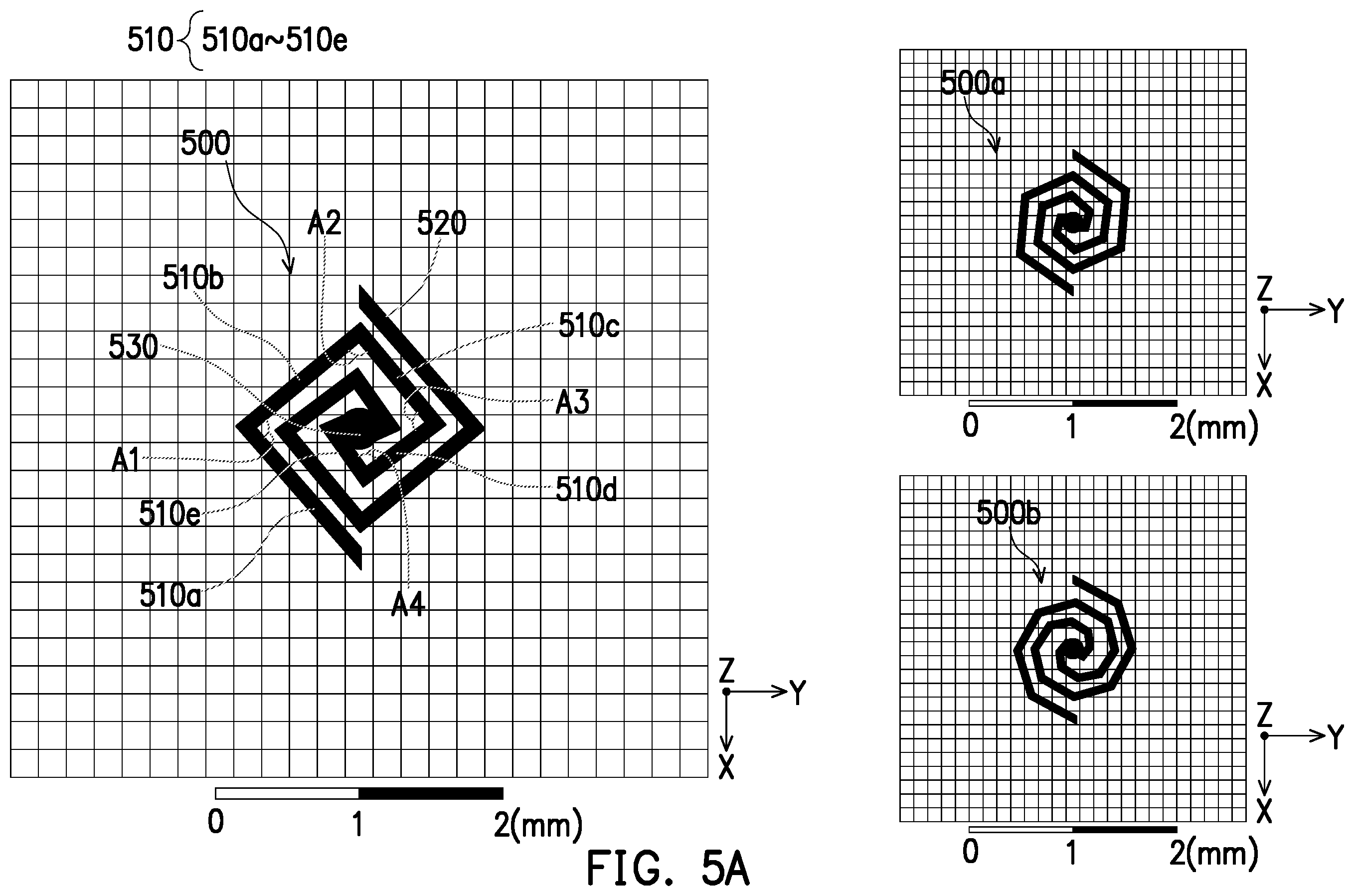 Patent US12562302 Figure 5 – Coplanar inductor