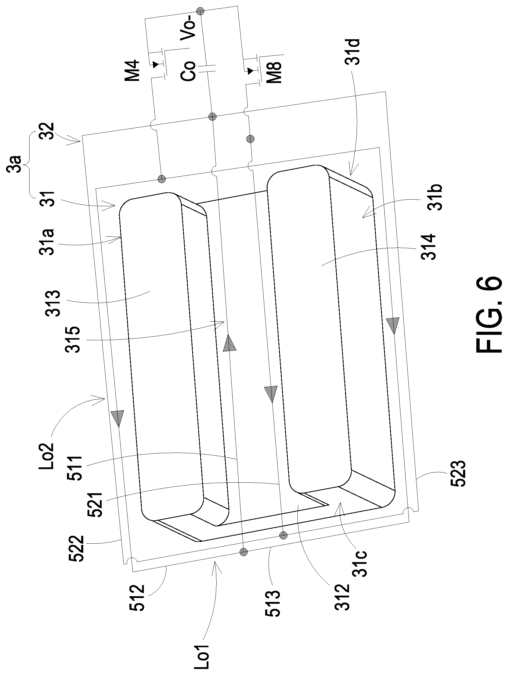 Patent US12562306 Figure 8 – Magnetic device and electronic device with same