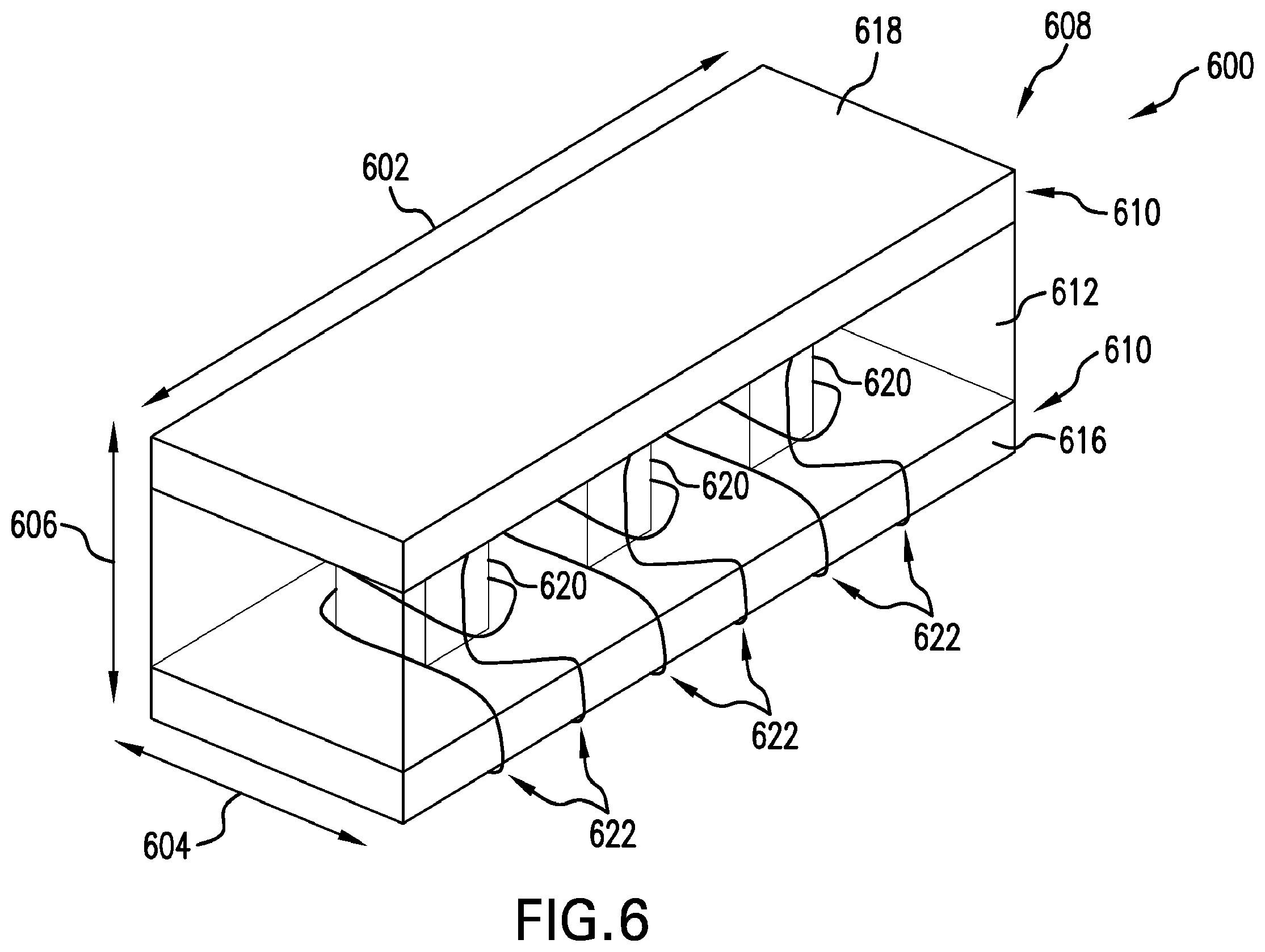 Patent US12562308 Figure 6 – Coupled inductors for low electromagnetic interference