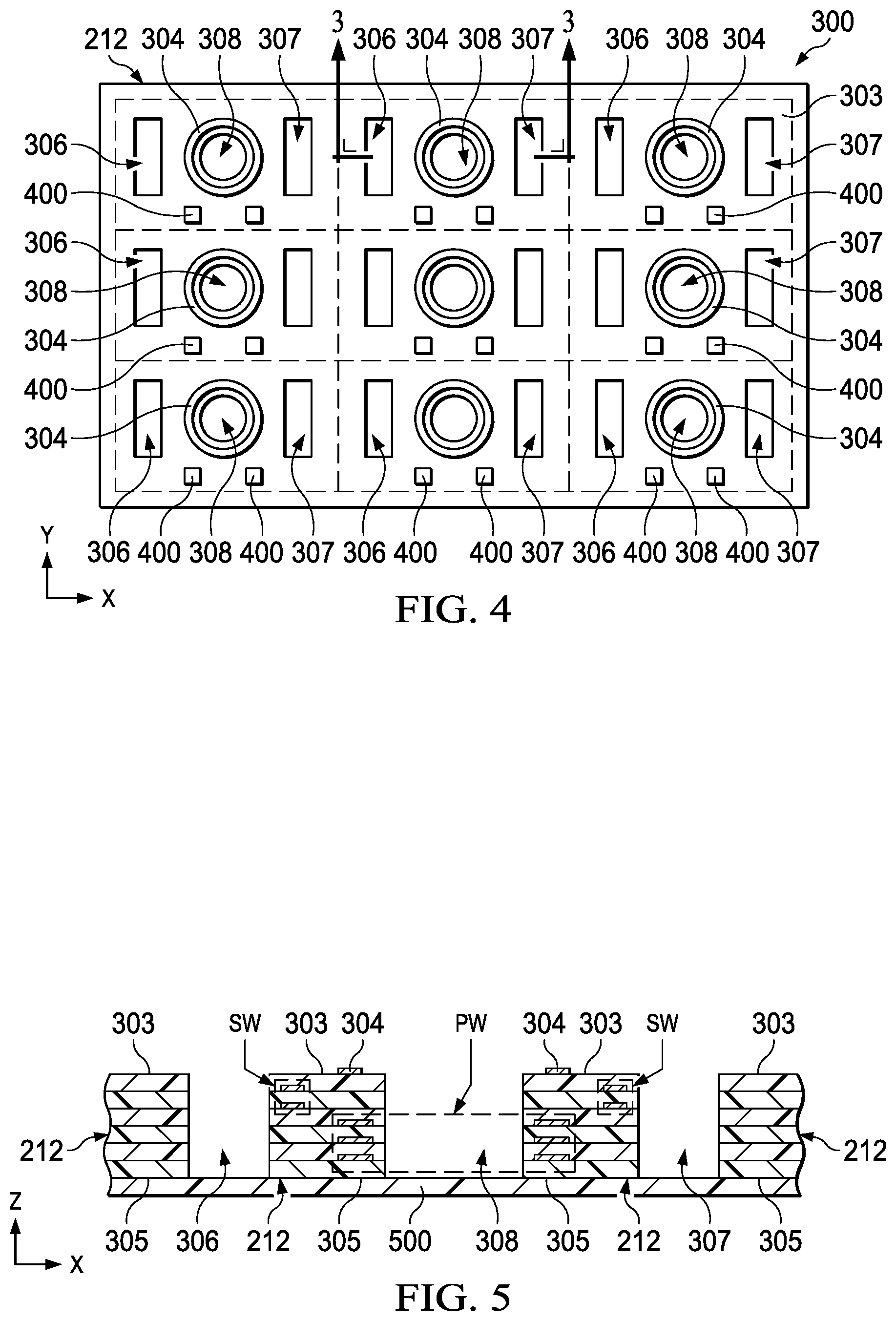 Patent US12562309 Figure 3 – Integrated transformer with a cured magnetic core piece