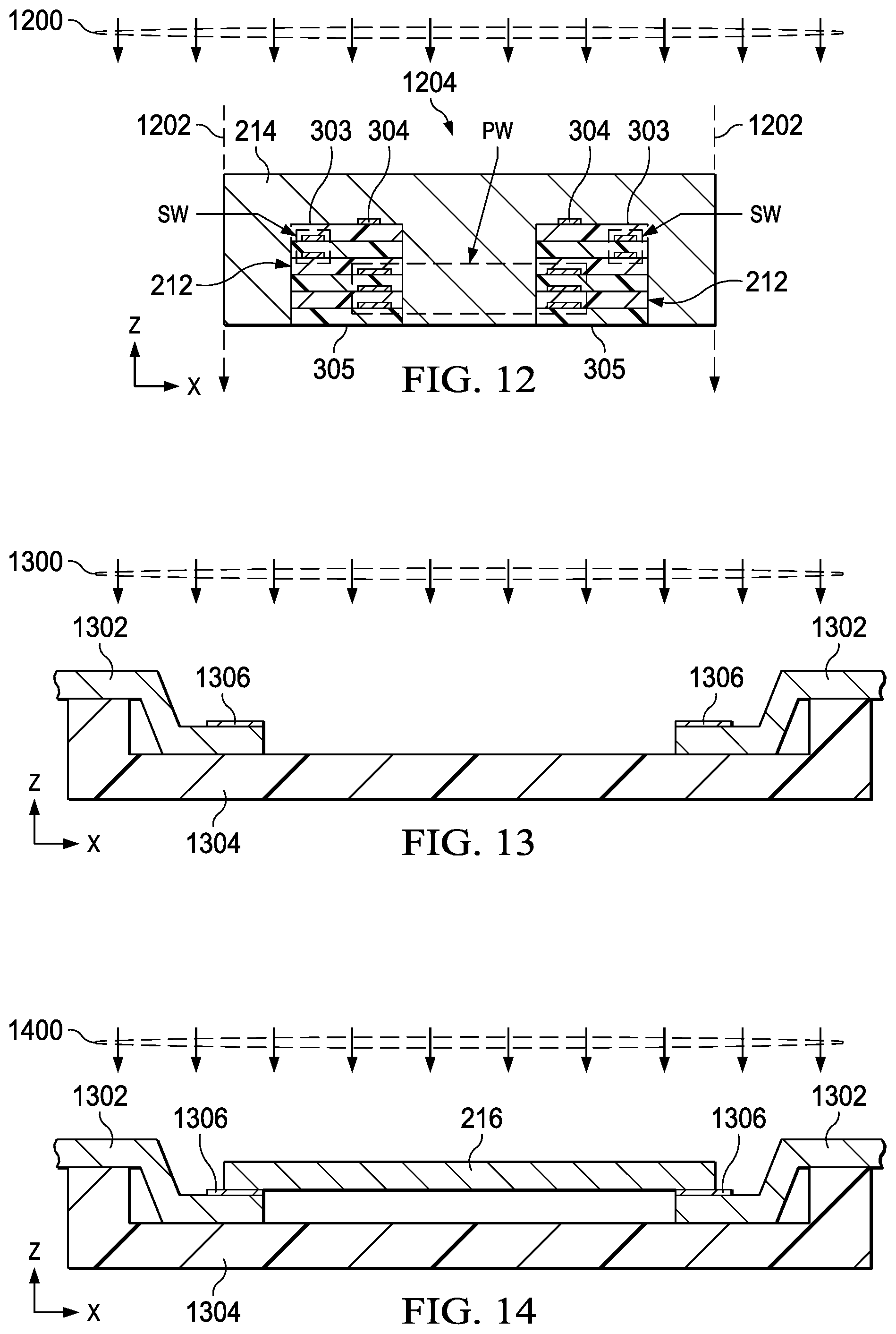 Patent US12562309 Figure 7 – Integrated transformer with a cured magnetic core piece