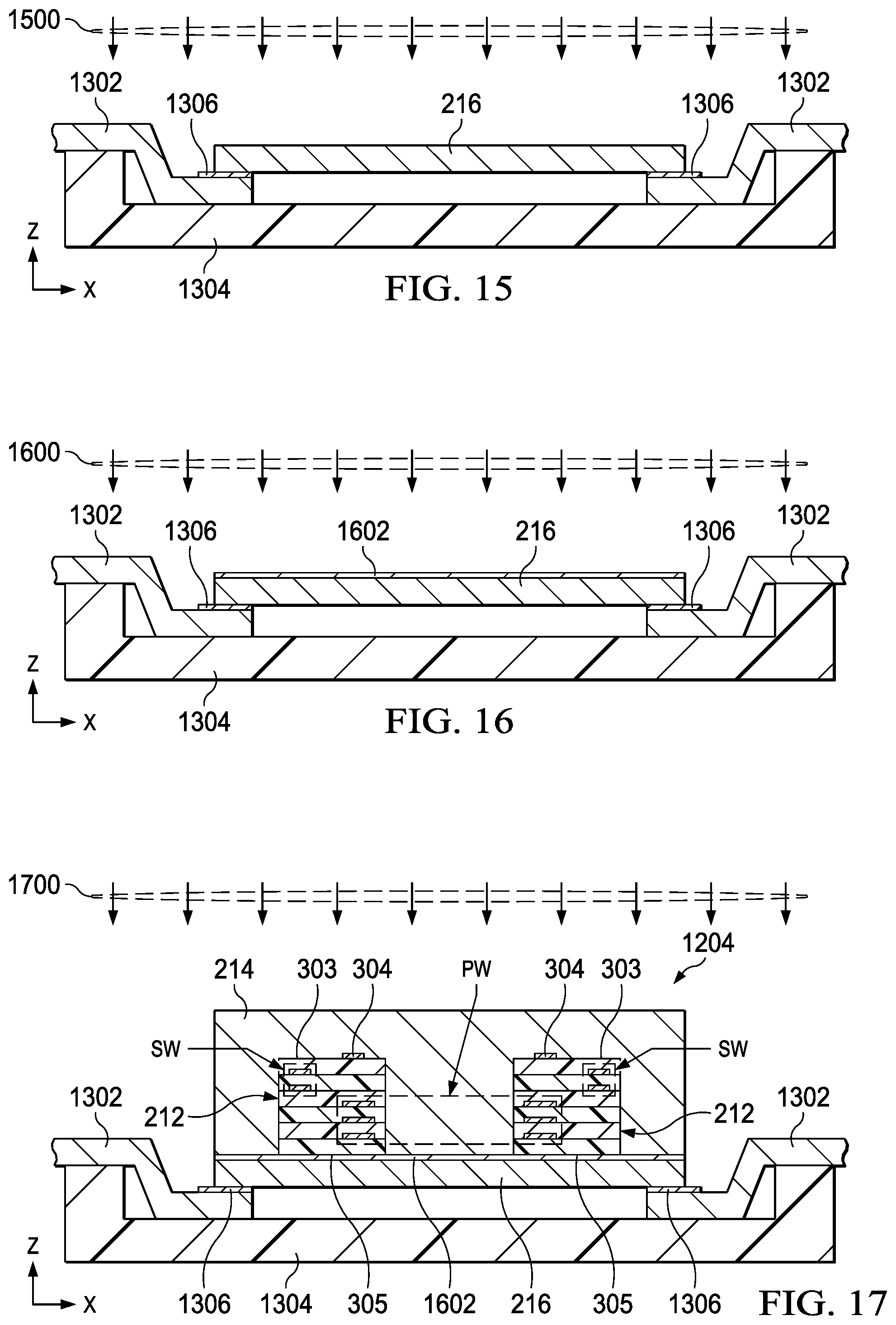 Patent US12562309 Figure 8 – Integrated transformer with a cured magnetic core piece