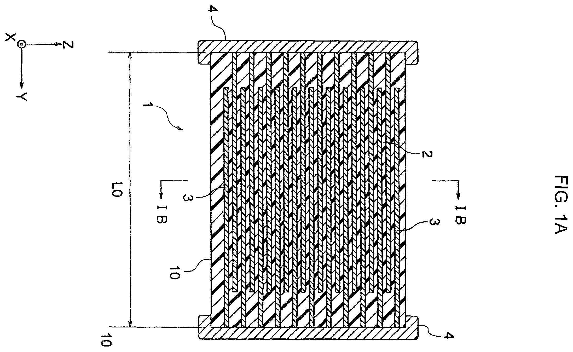 Patent US12562311 Figure 1 – Dielectric composition, electronic device, and multilayer electronic device