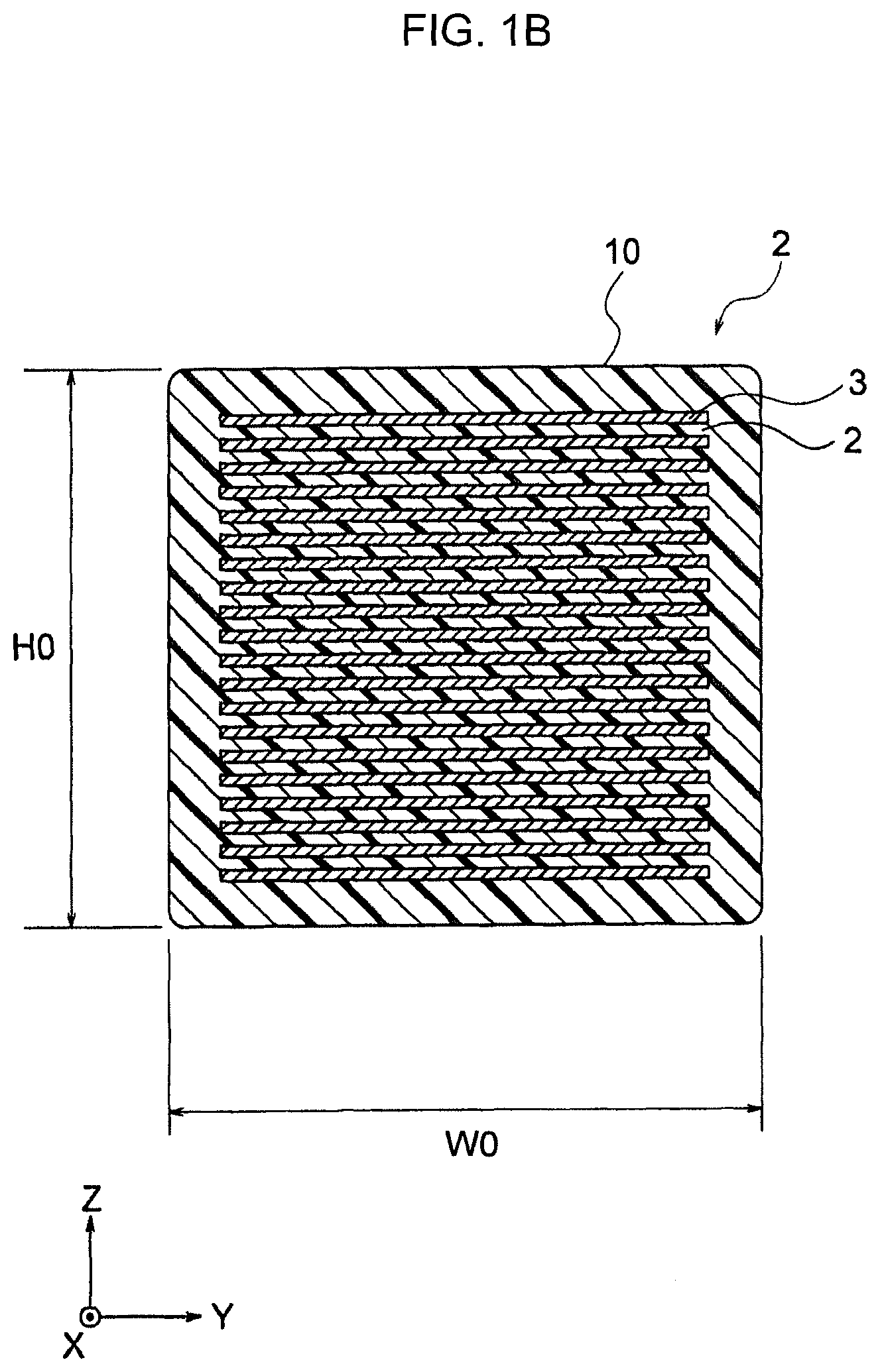 Patent US12562311 Figure 2 – Dielectric composition, electronic device, and multilayer electronic device