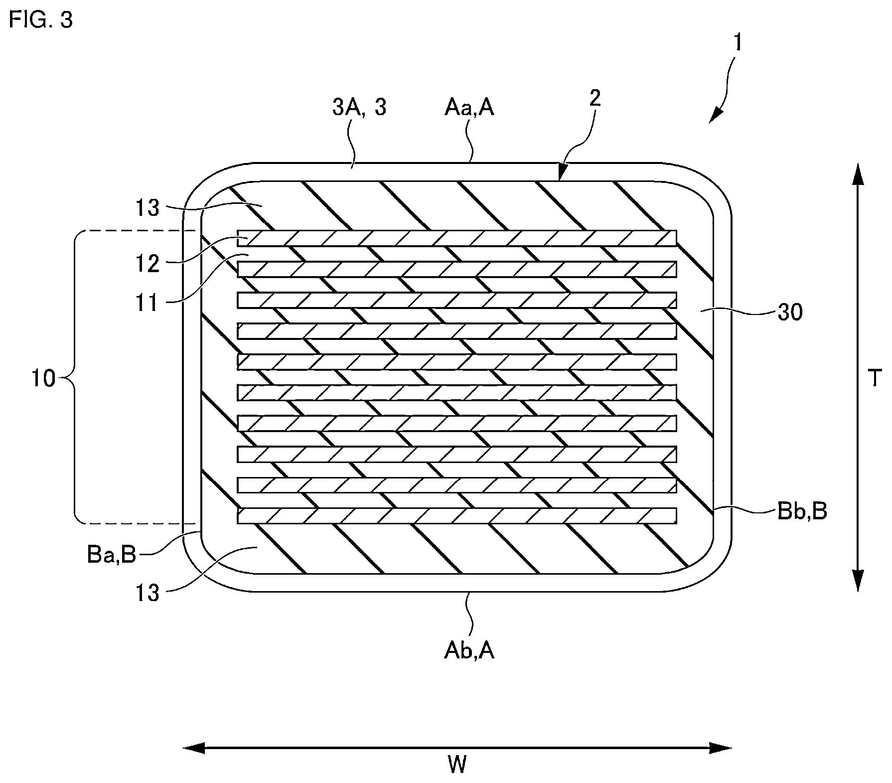 Patent US12562314 Figure 3 – Electronic component
