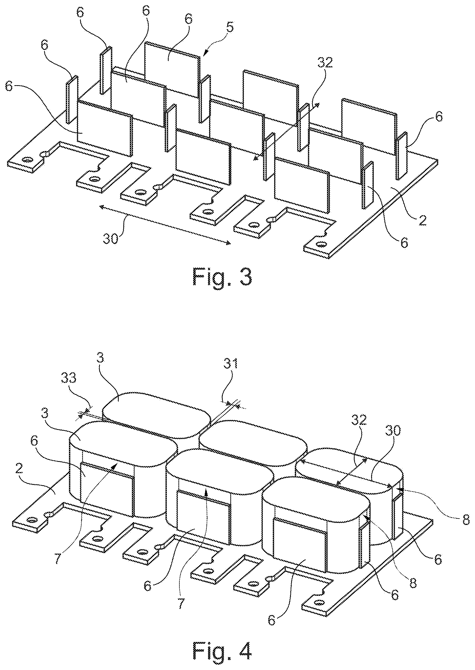 Patent US12562316 Figure 2 – DC link capacitor with heat dissipation