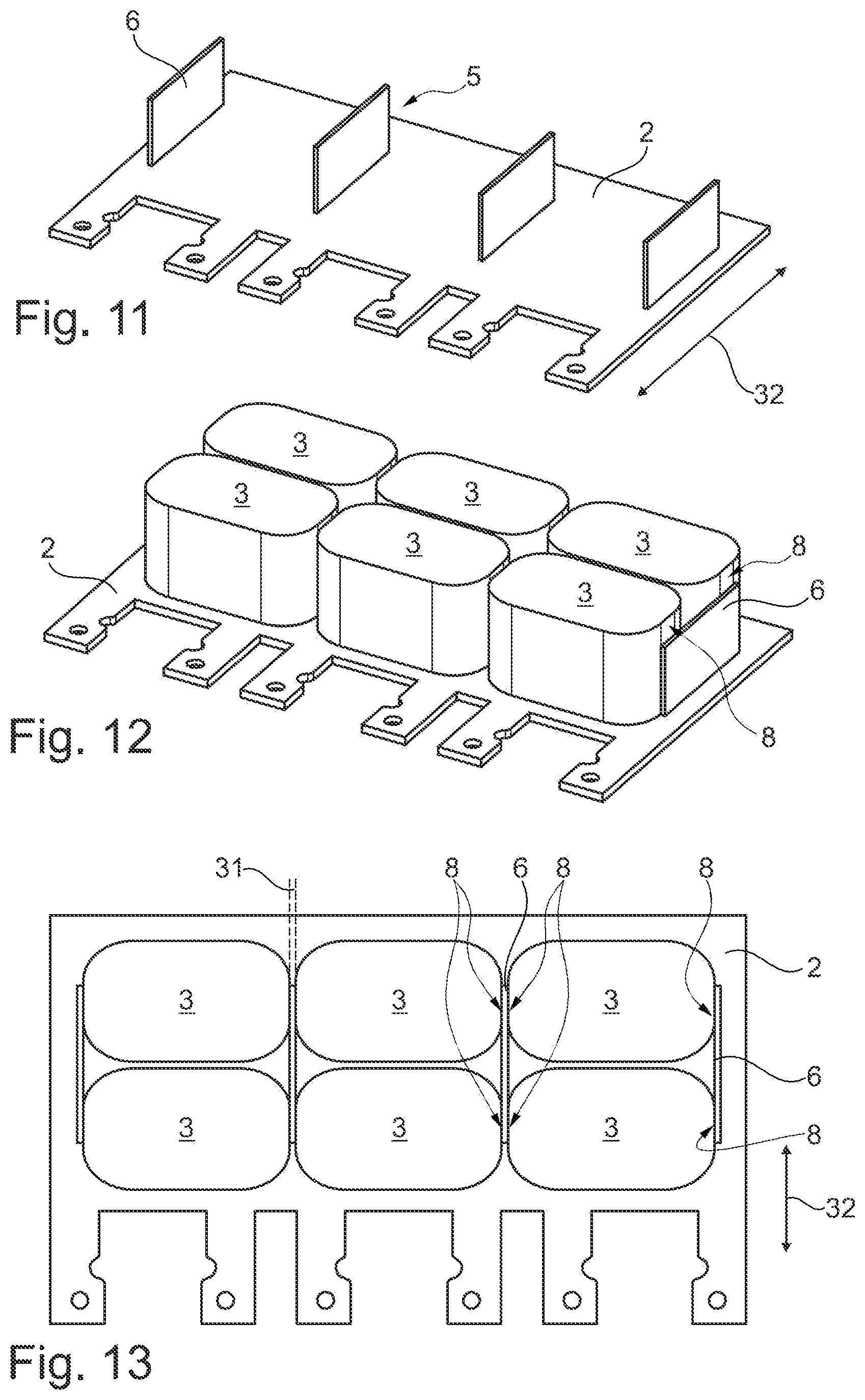 Patent US12562316 Figure 5 – DC link capacitor with heat dissipation