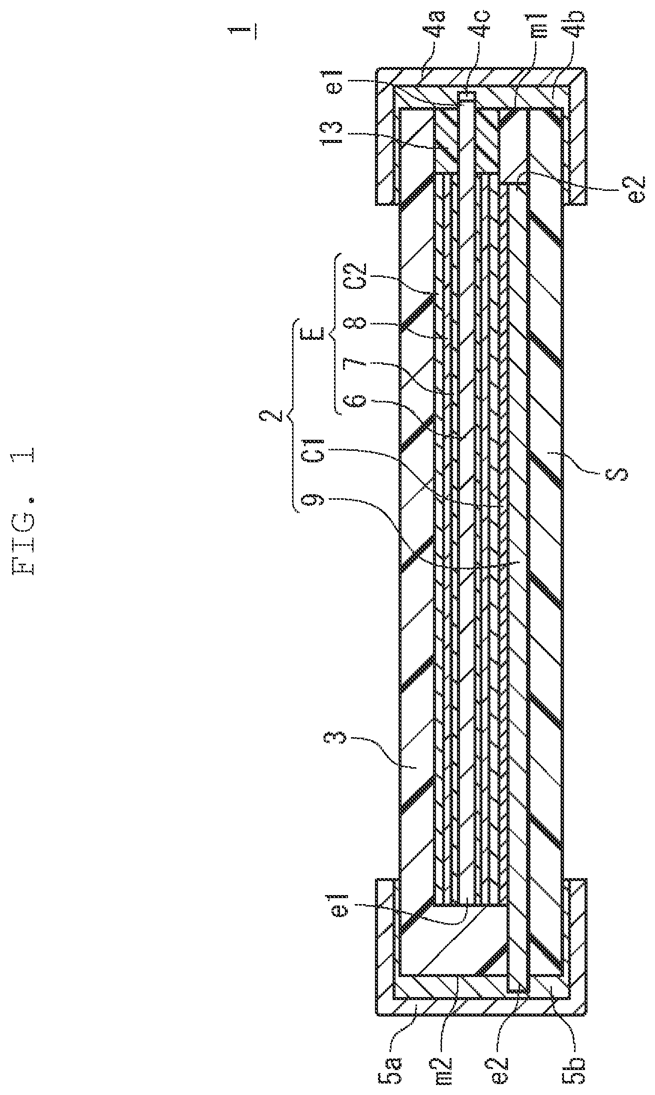 Patent US12562318 Figure 1 – Carbon paste for solid electrolytic capacitors, solid electrolytic capacitor element, and solid electrolytic capacitor