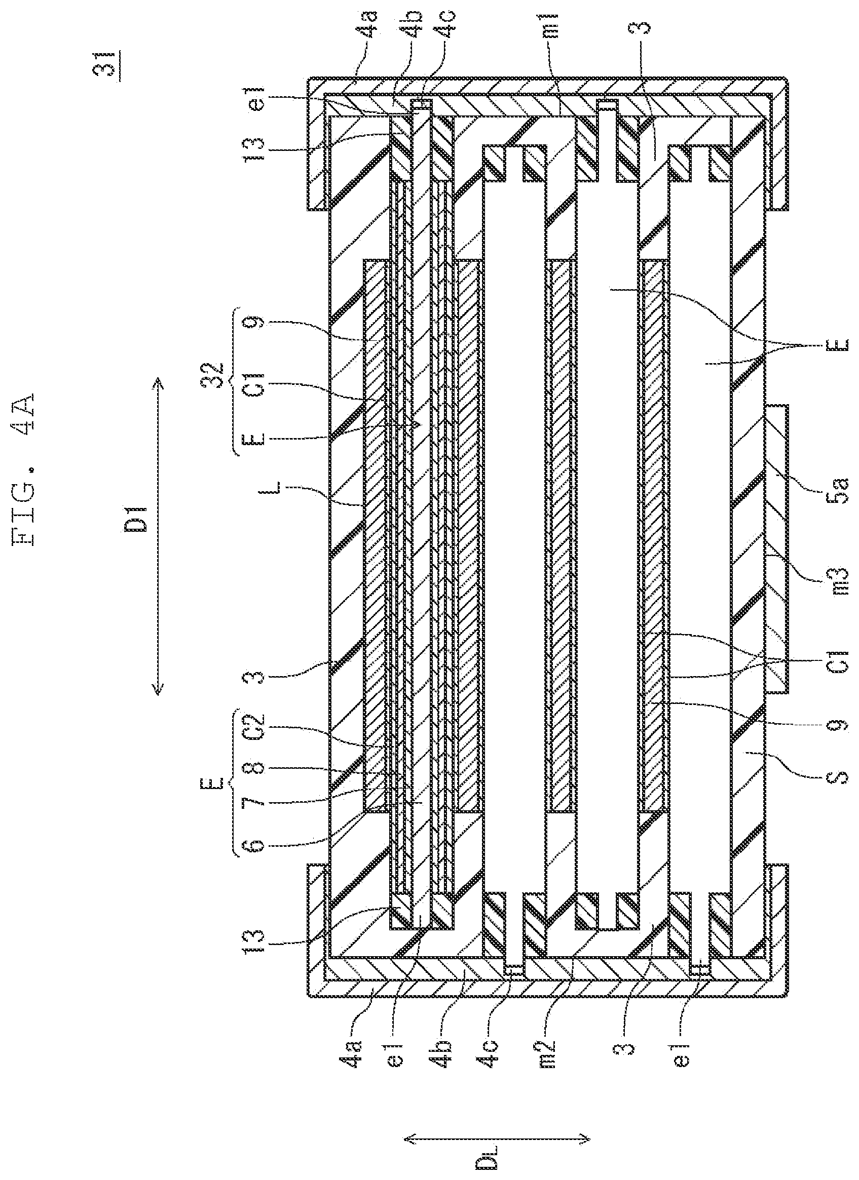 Patent US12562318 Figure 4 – Carbon paste for solid electrolytic capacitors, solid electrolytic capacitor element, and solid electrolytic capacitor