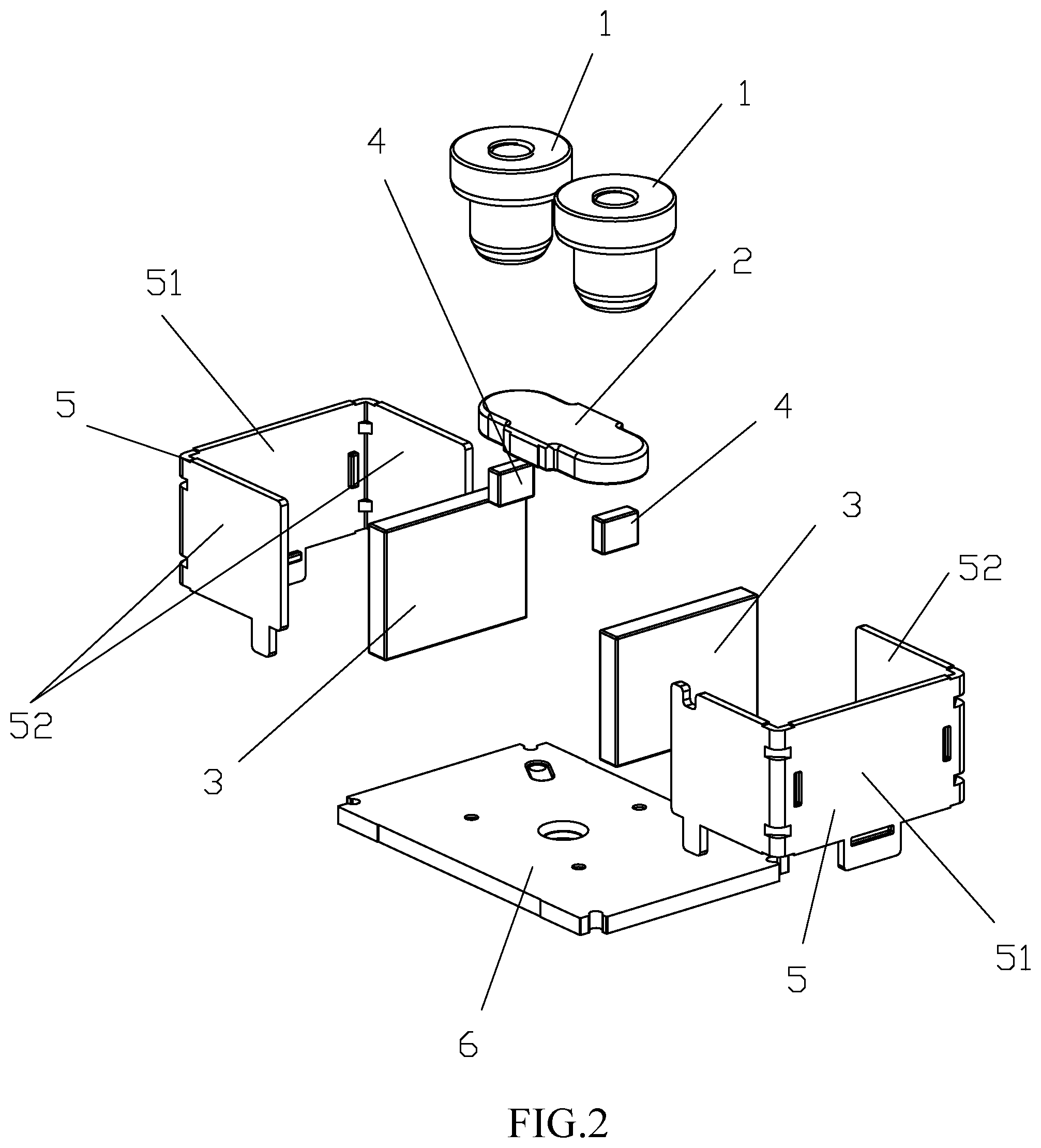 Patent US12562320 Figure 2 – High-voltage DC relay with permanent magnet arc extinguishing function