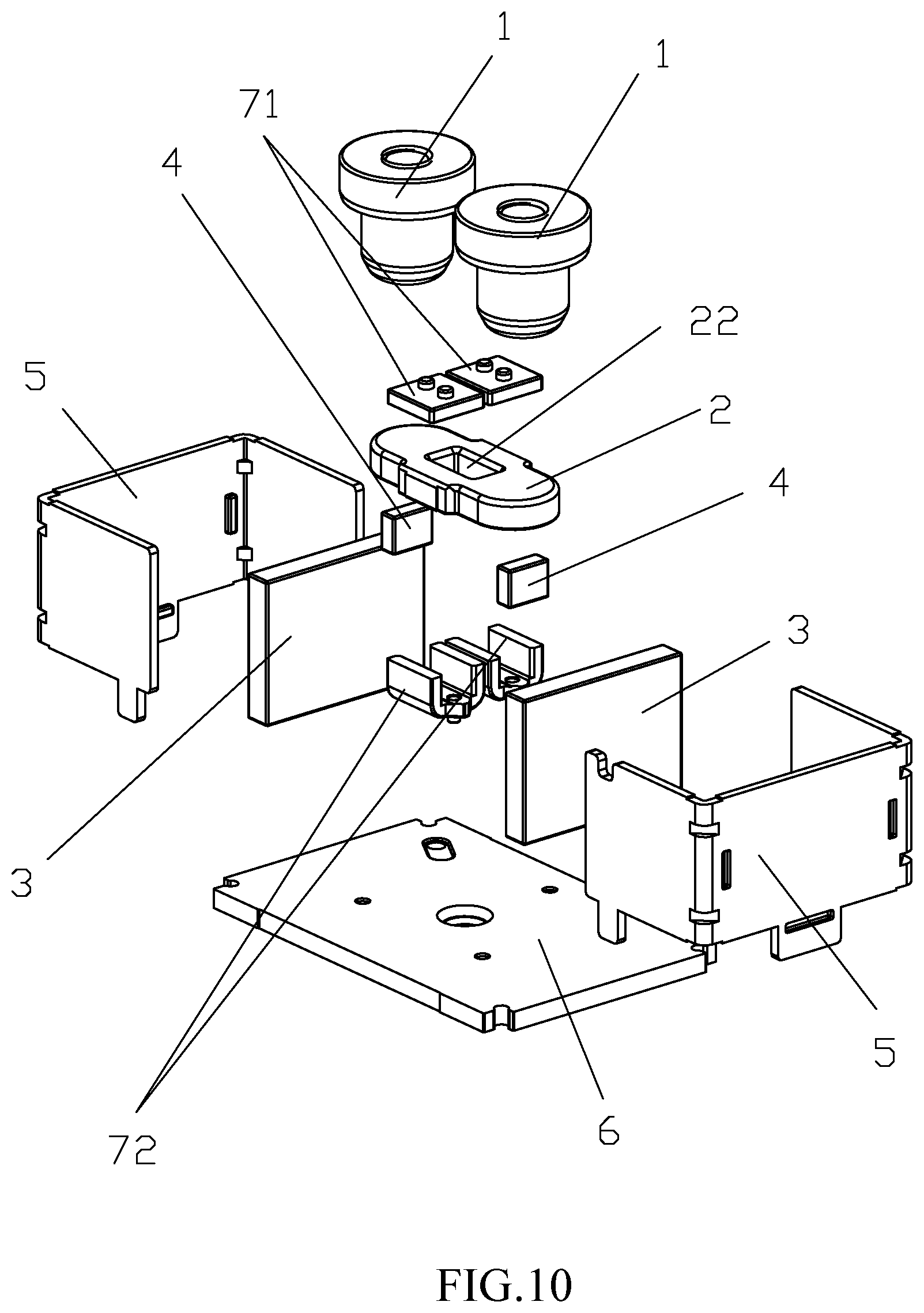 Patent US12562320 Figure 7 – High-voltage DC relay with permanent magnet arc extinguishing function