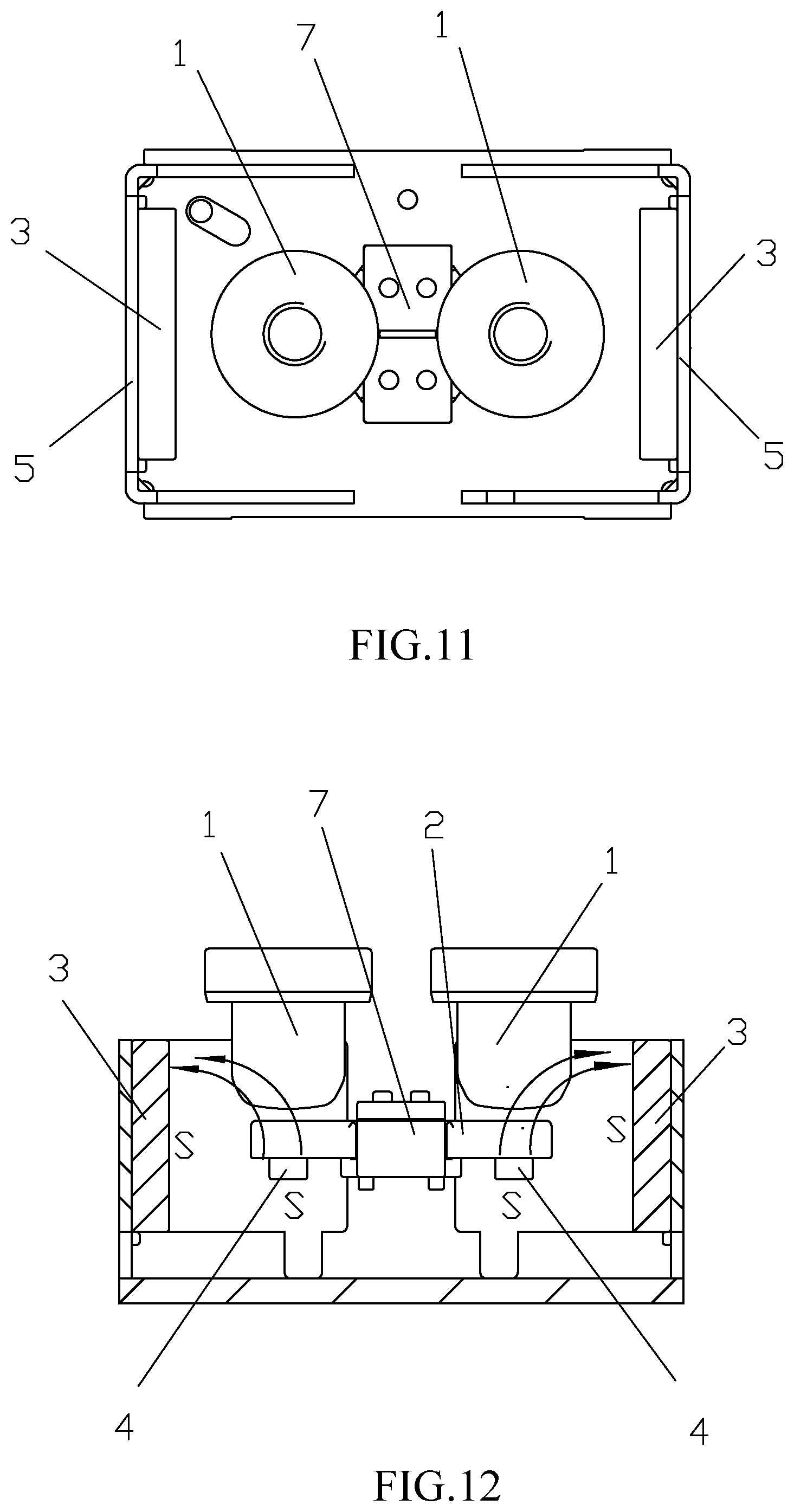 Patent US12562320 Figure 8 – High-voltage DC relay with permanent magnet arc extinguishing function