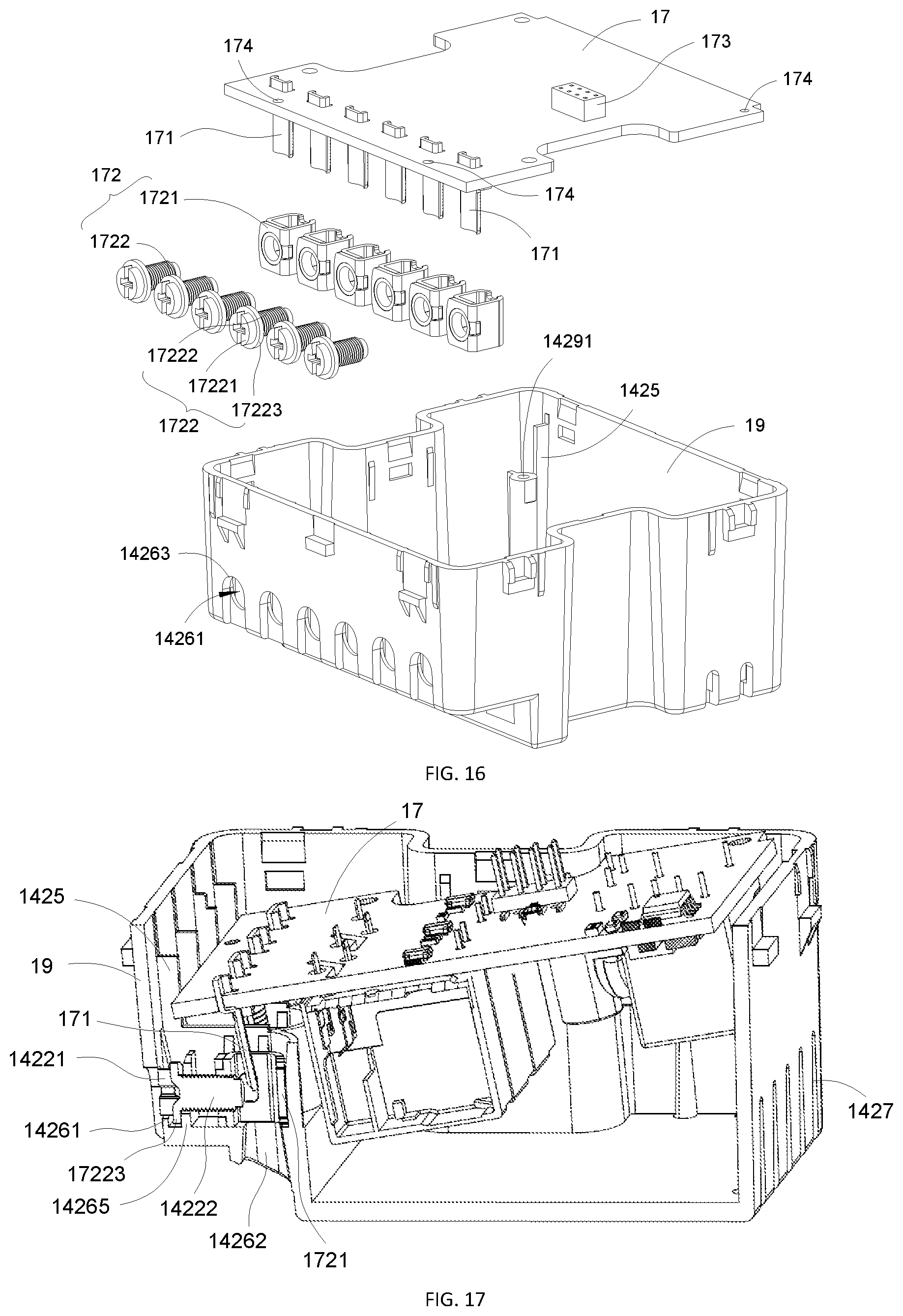 Patent US12562325 Figure 10 – Wall intelligent switch, wireless intelligent switch and switch mounting frame