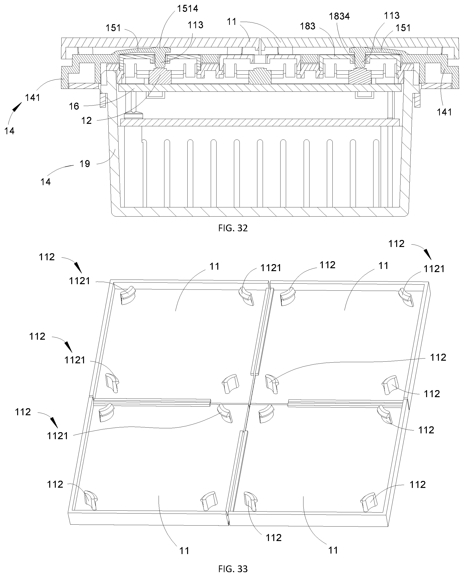 Patent US12562325 Figure 19 – Wall intelligent switch, wireless intelligent switch and switch mounting frame