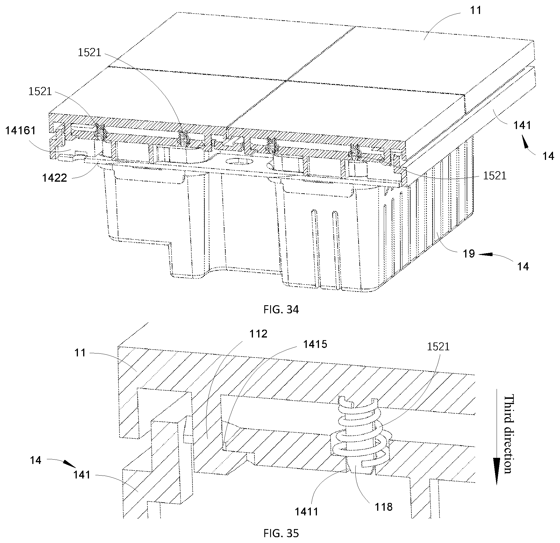 Patent US12562325 Figure 20 – Wall intelligent switch, wireless intelligent switch and switch mounting frame