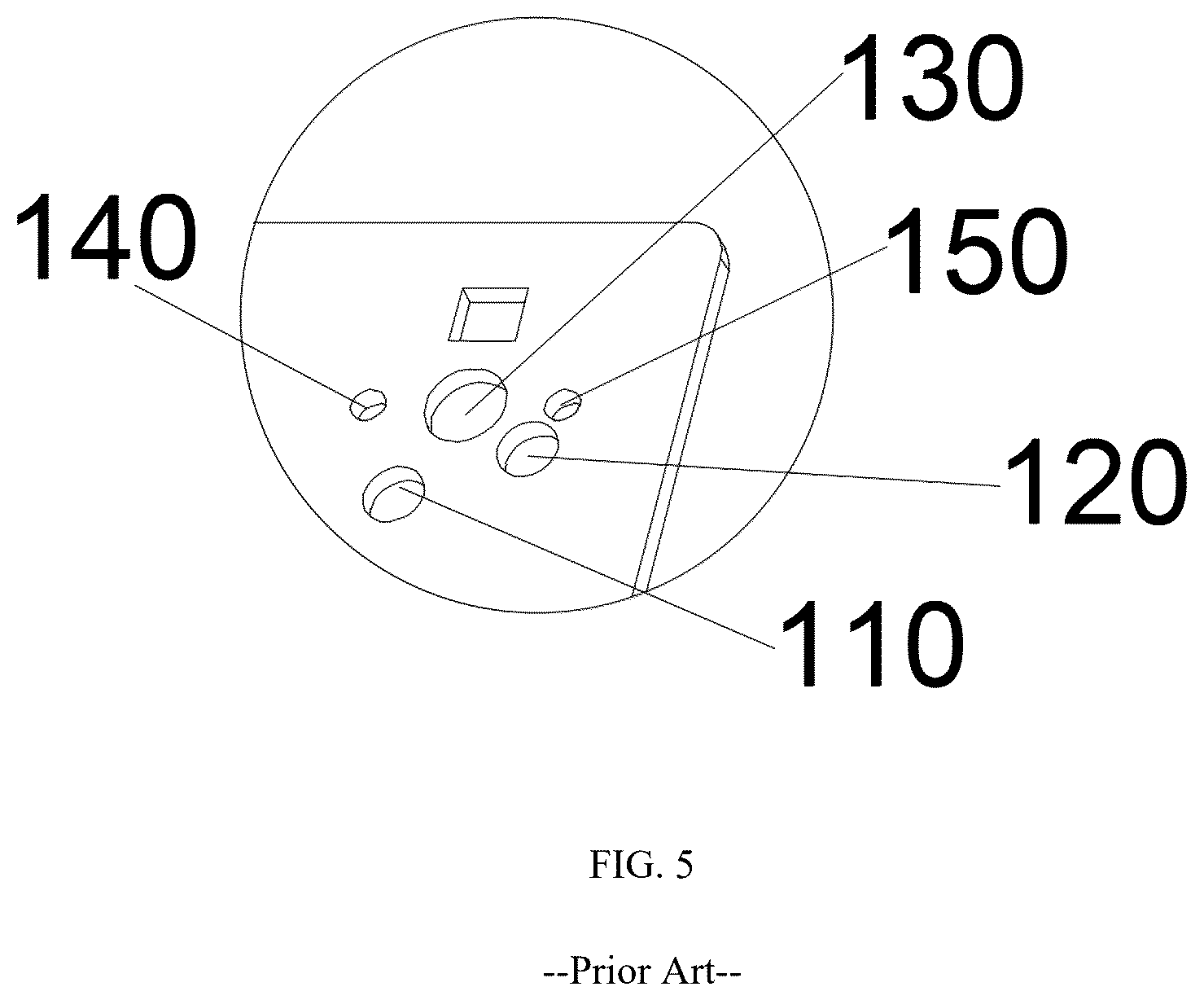 Patent US12562326 Figure 5 – Low profile compatible with a standard mechanical profile/MX profile keyboard