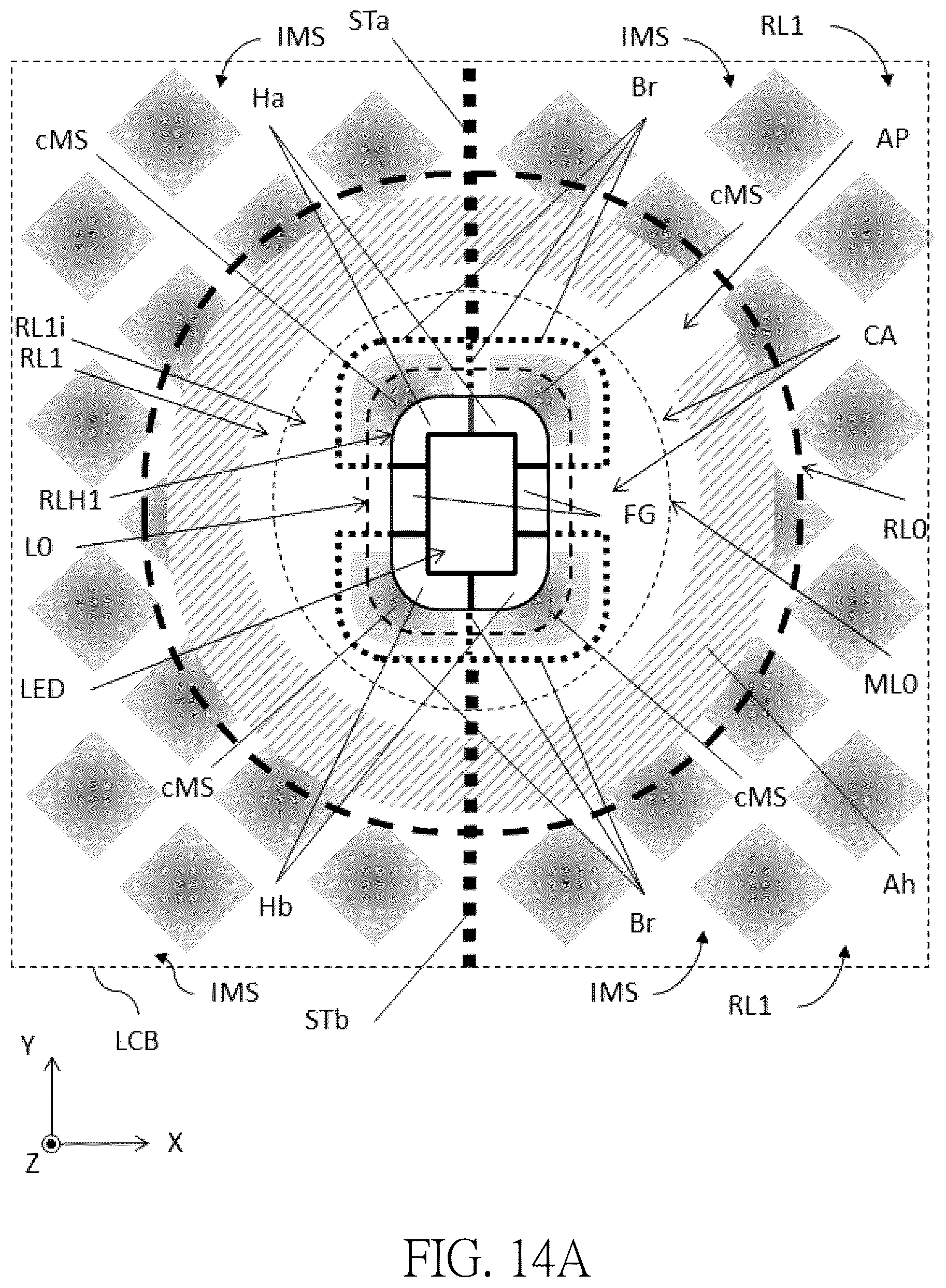 Patent US12562327 Figure 16 – Lighting keyboard, backlight module and lighting board