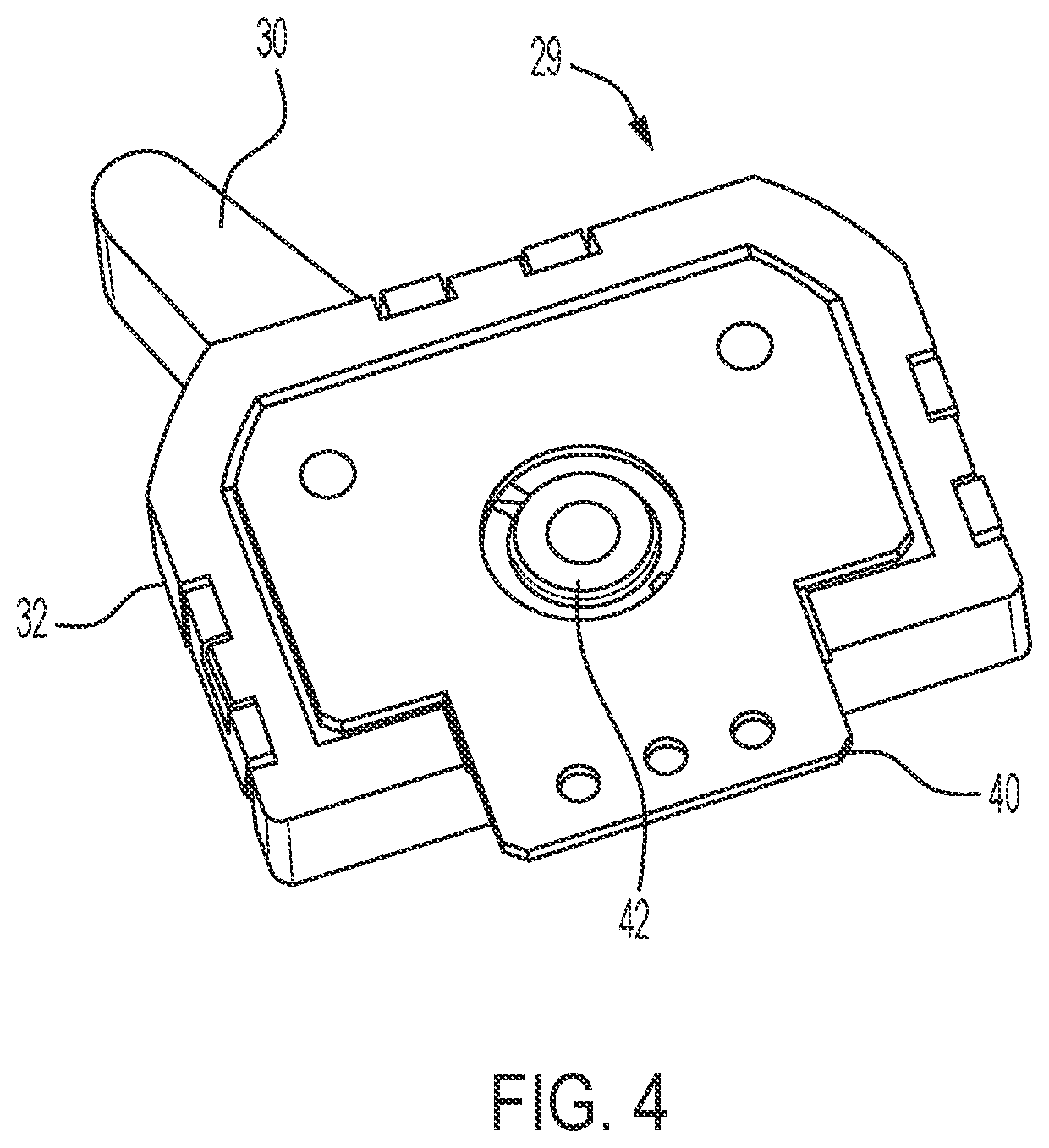 Patent US12562328 Figure 5 – Contactless switch for a lawnmower