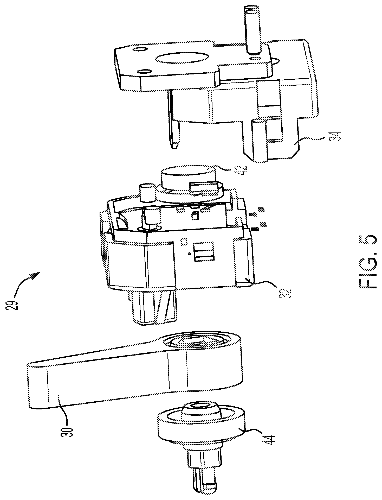 Patent US12562328 Figure 6 – Contactless switch for a lawnmower