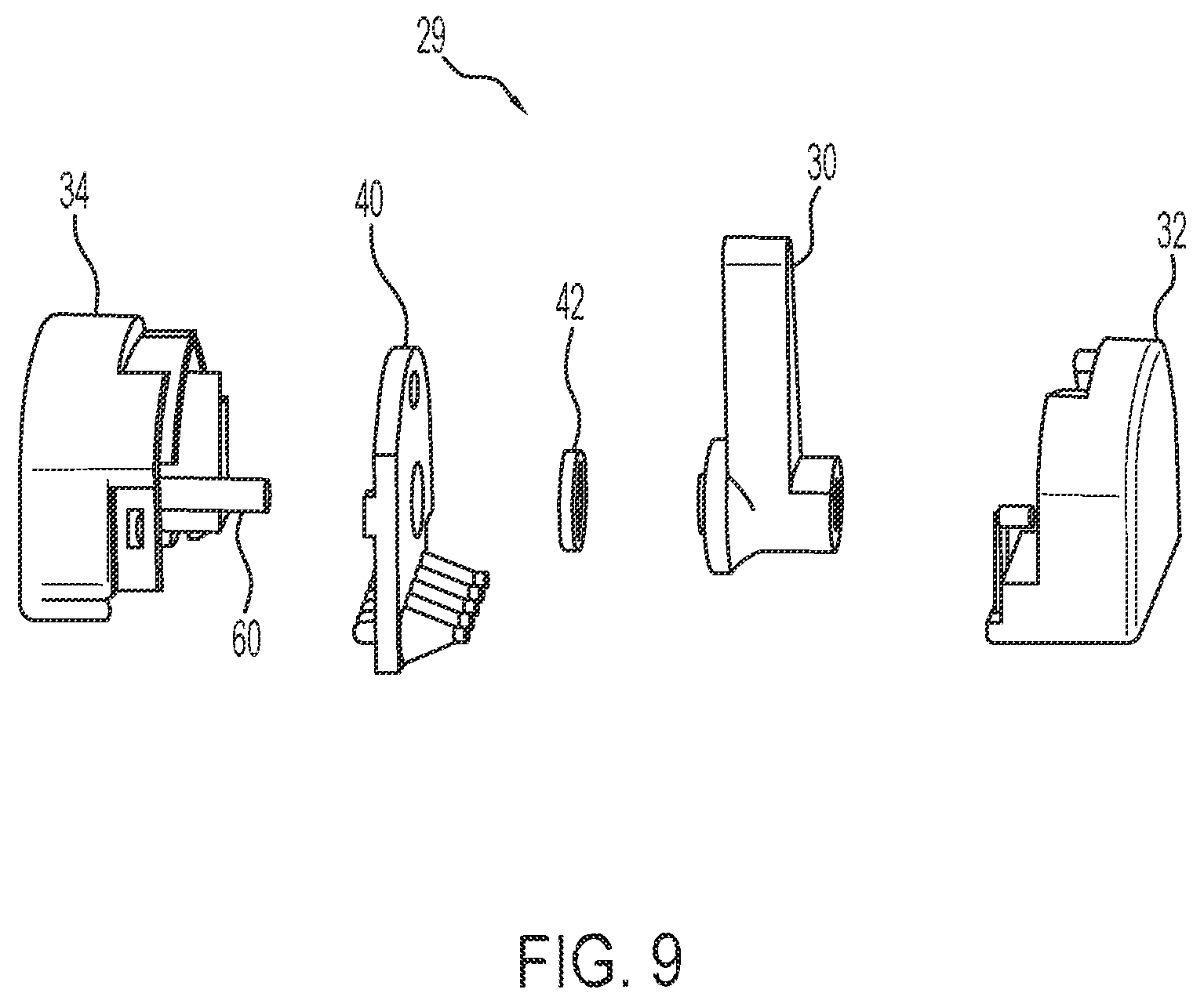 Patent US12562328 Figure 12 – Contactless switch for a lawnmower