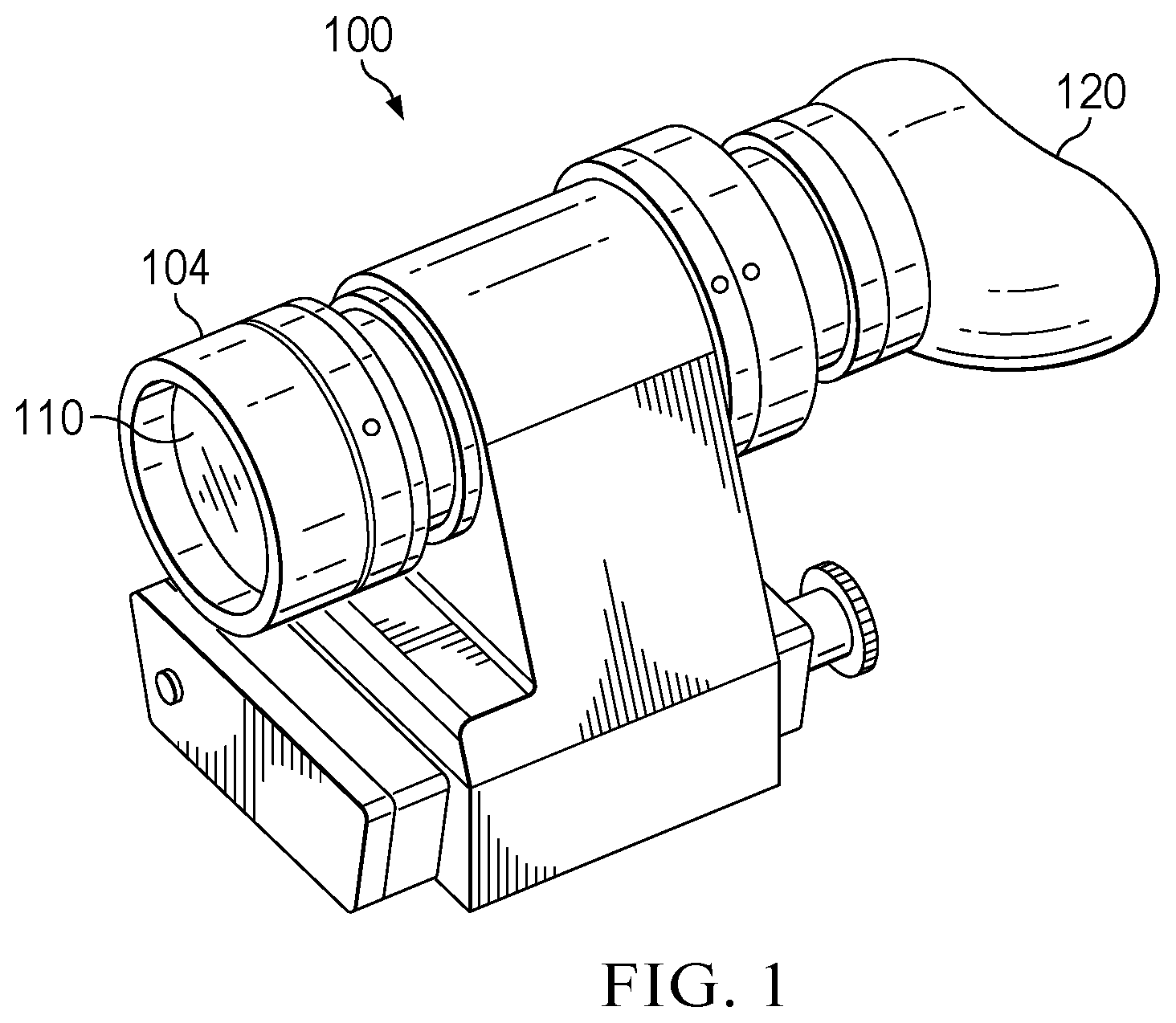Patent US12562332 Figure 1 – Image intensifier with dynamic optocoupler elements