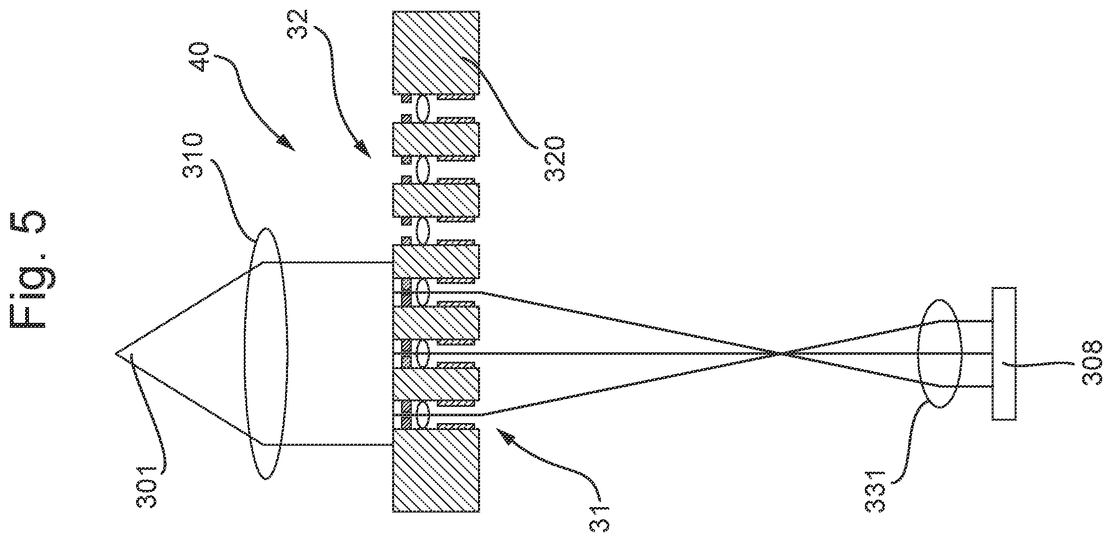 Patent US12562334 Figure 4 – Multi-beam charged particle column