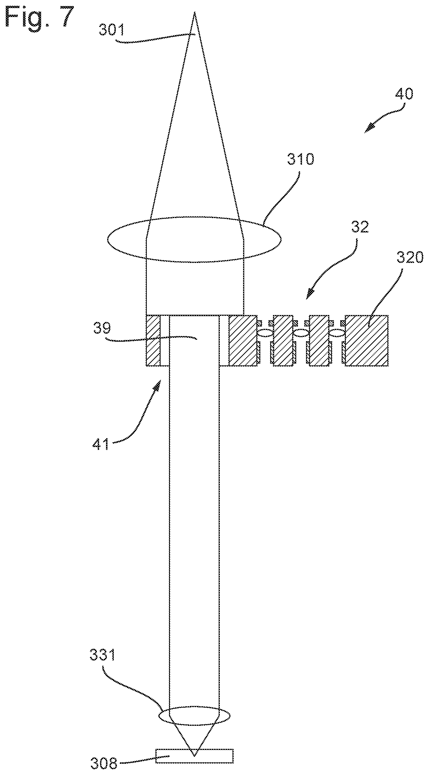 Patent US12562334 Figure 6 – Multi-beam charged particle column