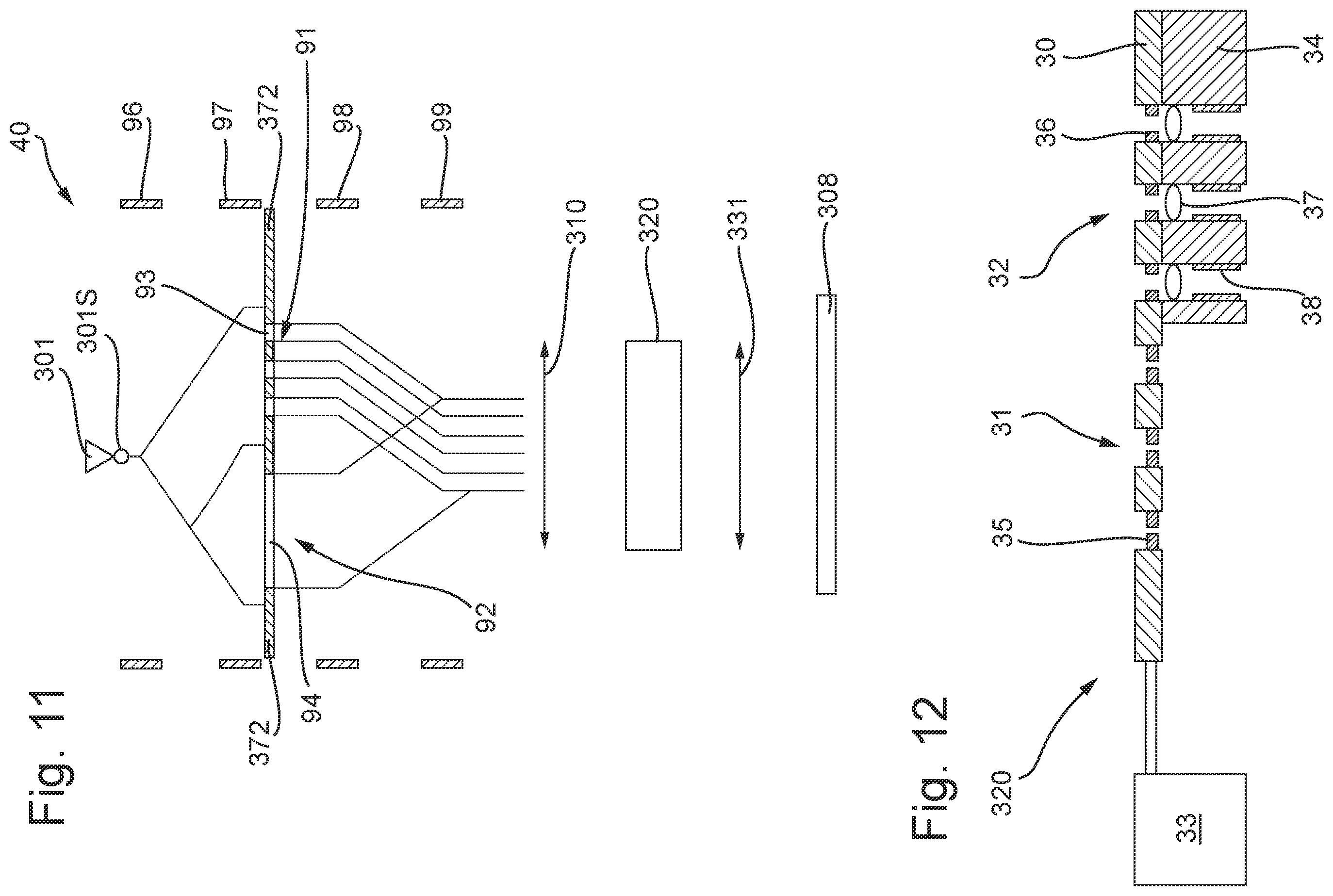 Patent US12562334 Figure 10 – Multi-beam charged particle column