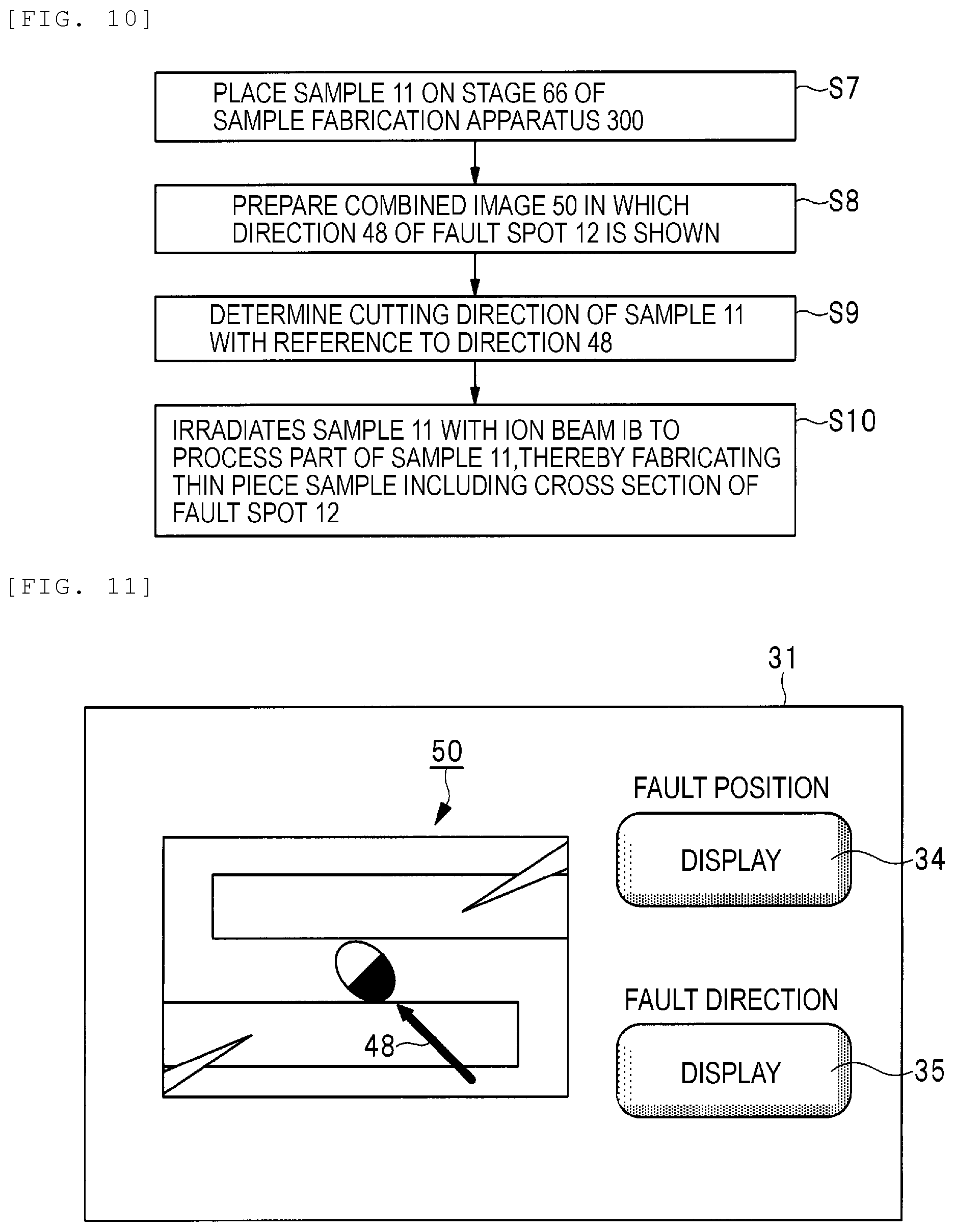 Patent US12562335 Figure 10 – Sample inspection apparatus, inspection system, thin piece sample fabrication apparatus, and method for inspecting sample