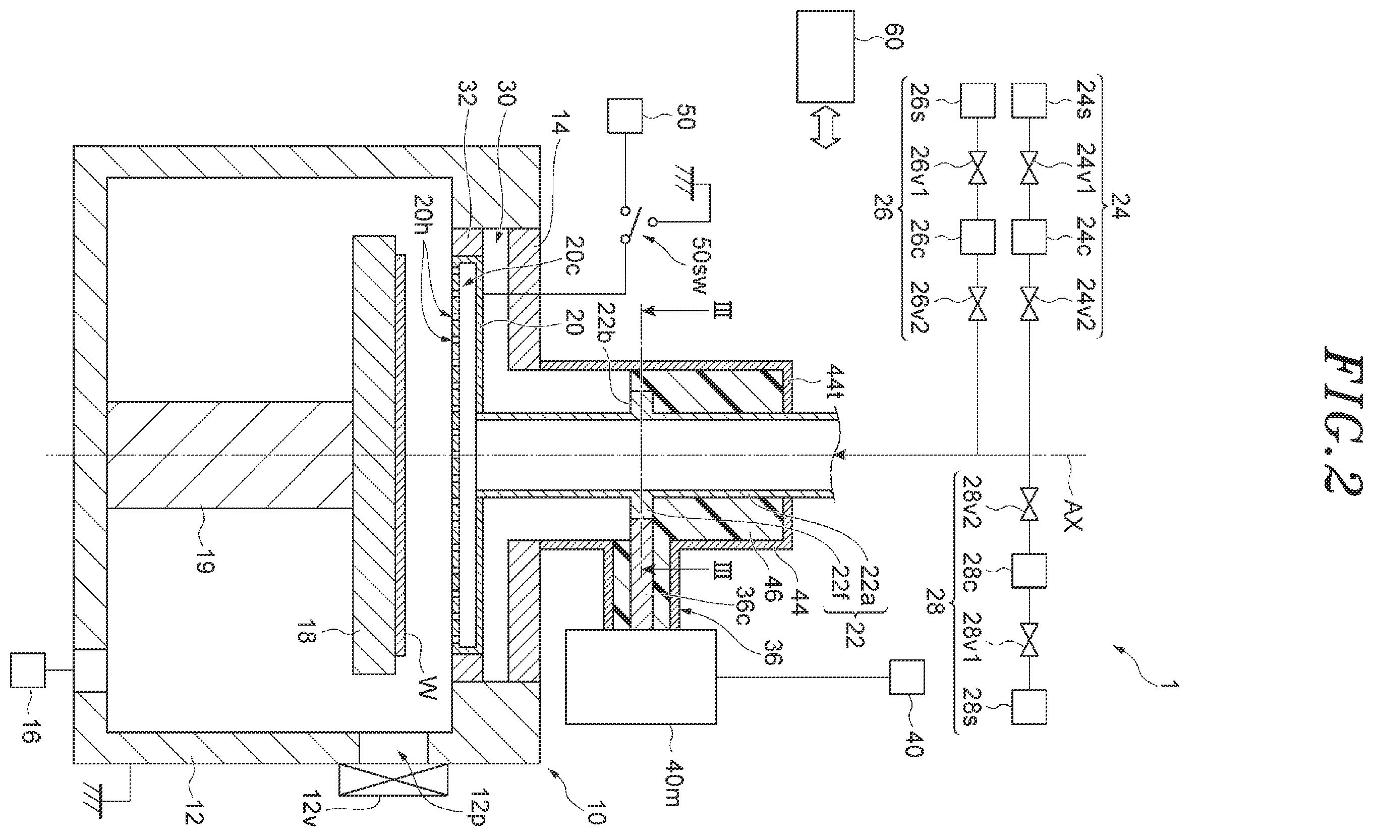 Patent US12562343 Figure 2 – Plasma processing method and plasma processing device