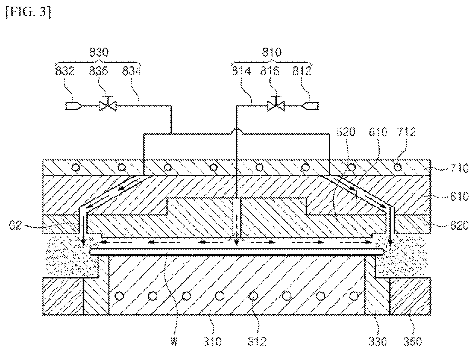 Patent US12562346 Figure 3 – Apparatus for processing substrate