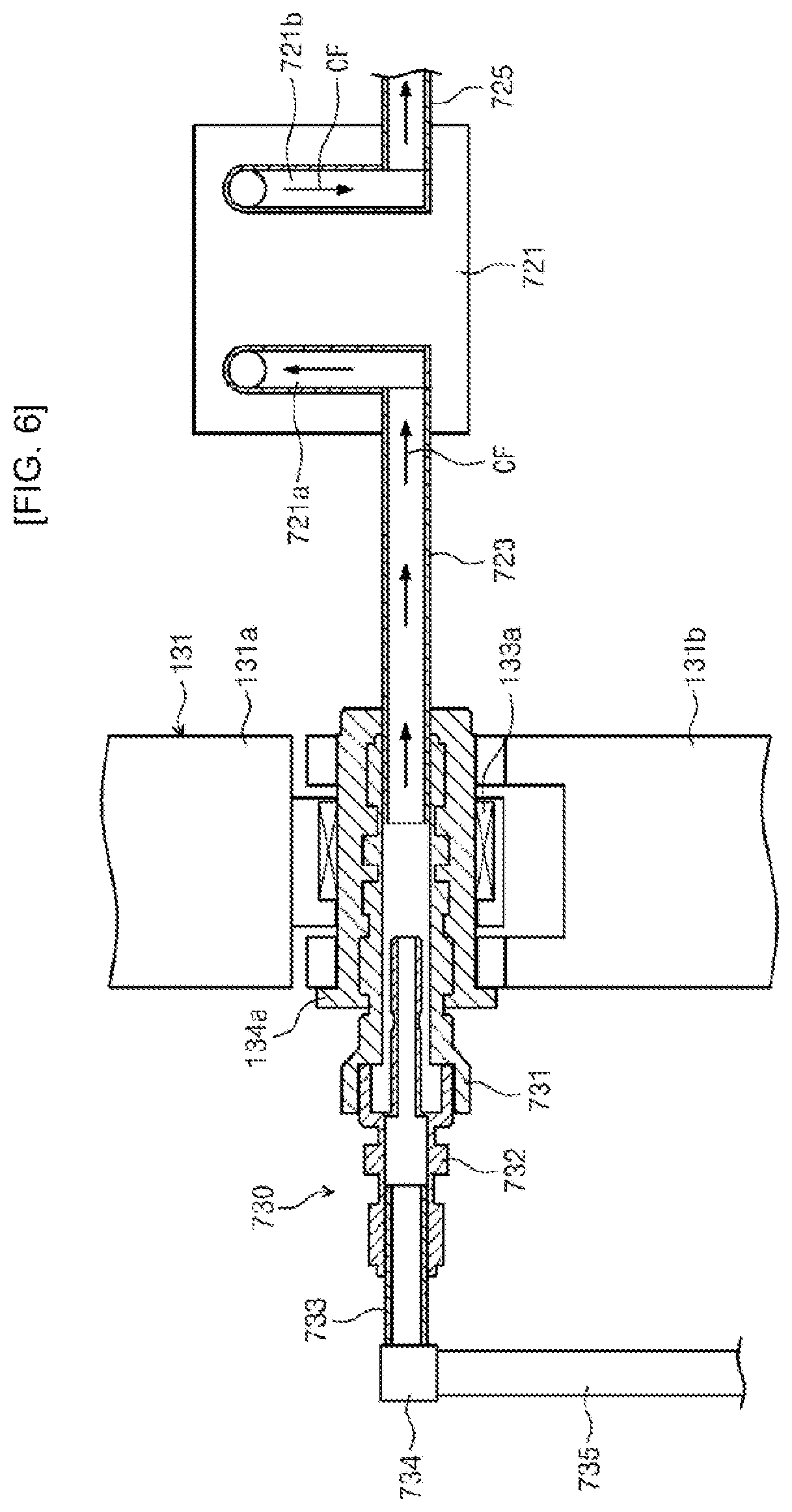 Patent US12562346 Figure 6 – Apparatus for processing substrate