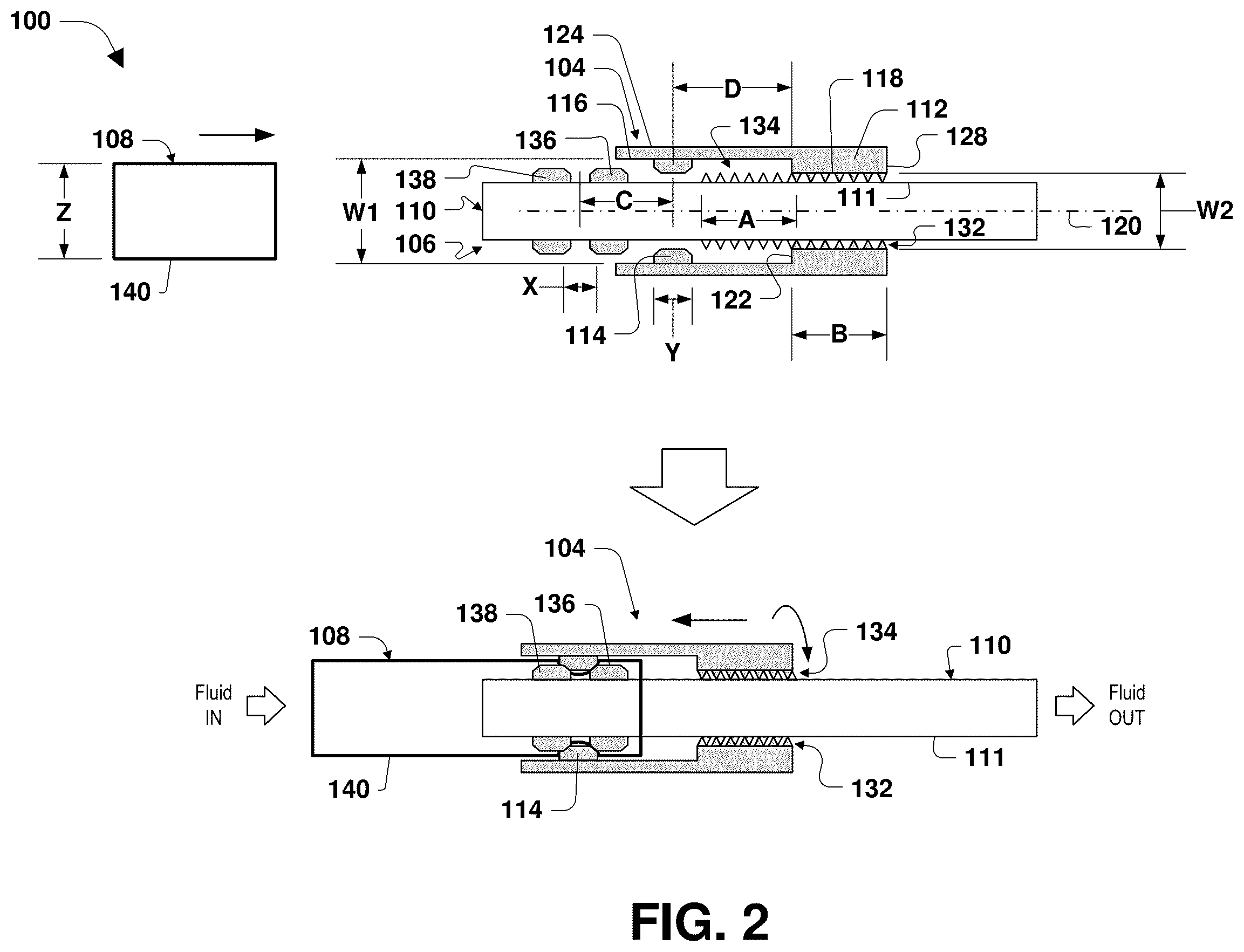 Patent US12562347 Figure 2 – Connect structure for semiconductor processing equipment