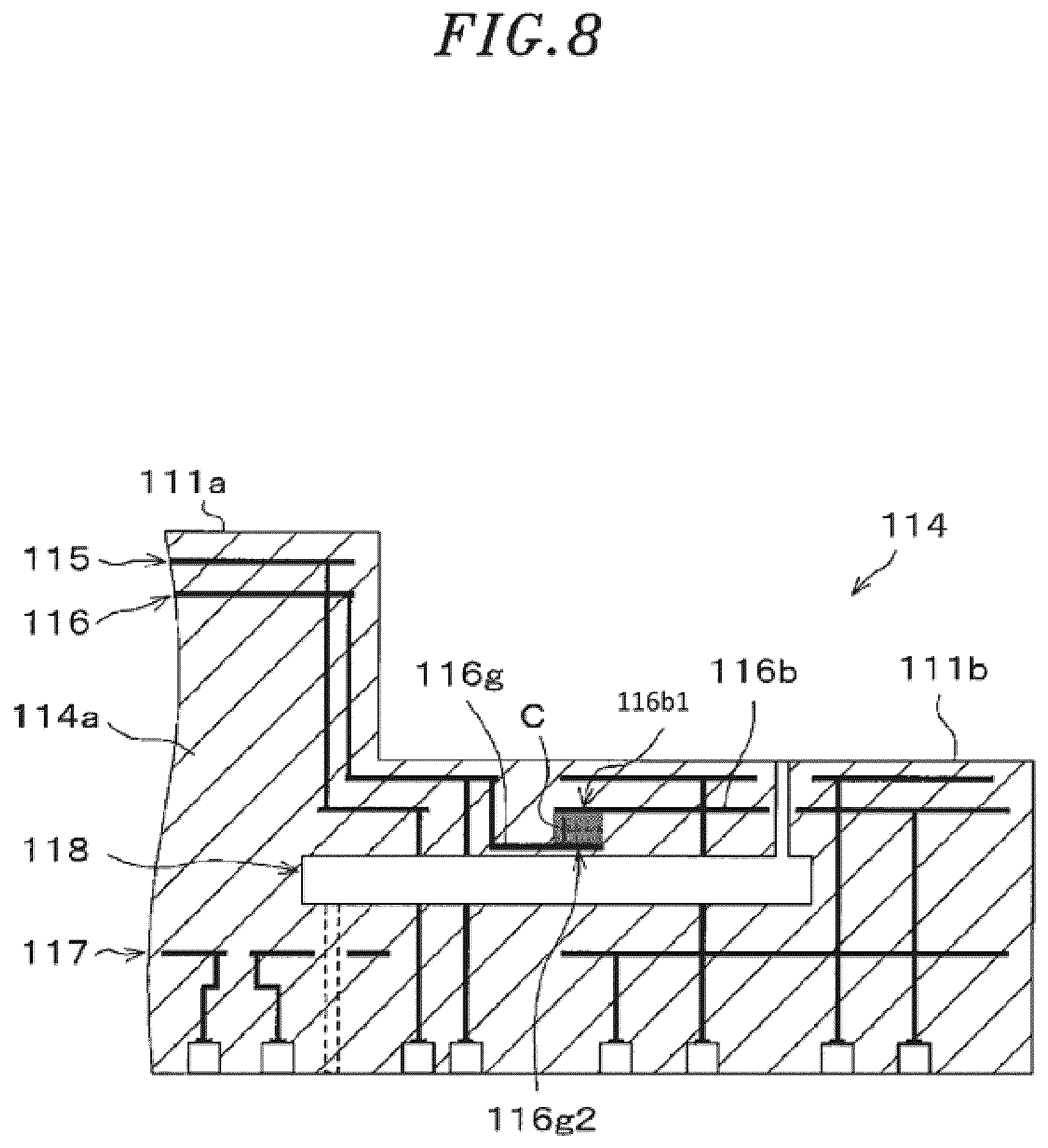 Patent US12562348 Figure 8 – Plasma processing apparatus