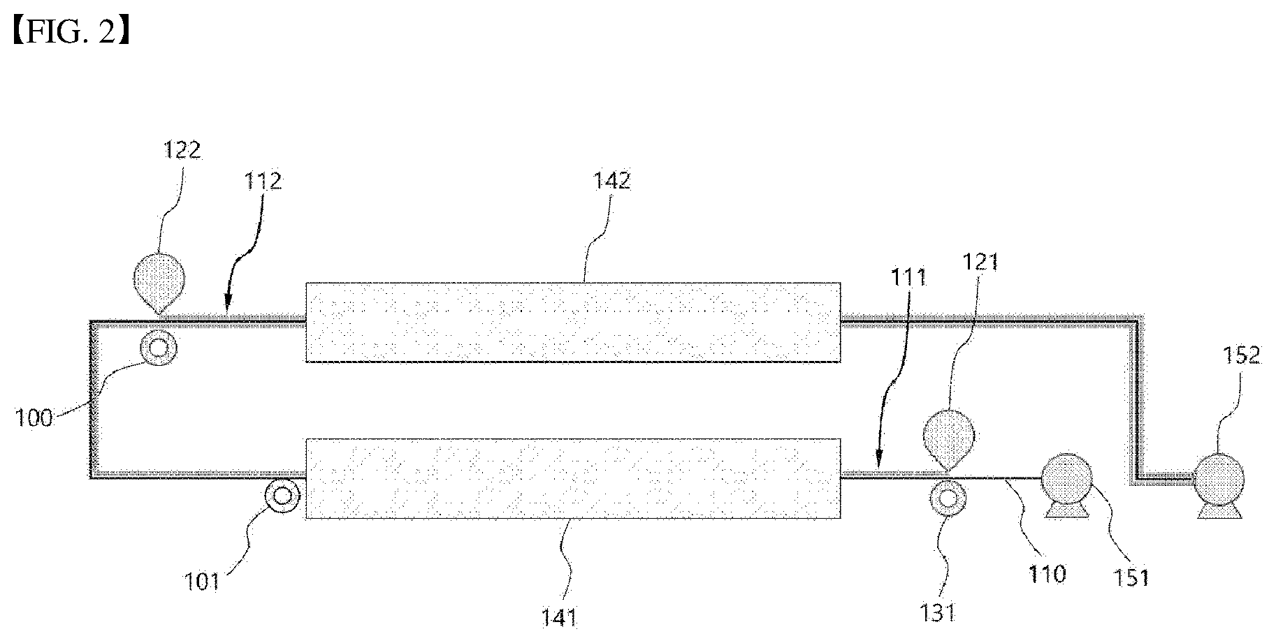 Patent US12562361 Figure 2 – Electrode manufacturing system/method using heated rollers to provide excellent uniformity of electrode slurry coating
