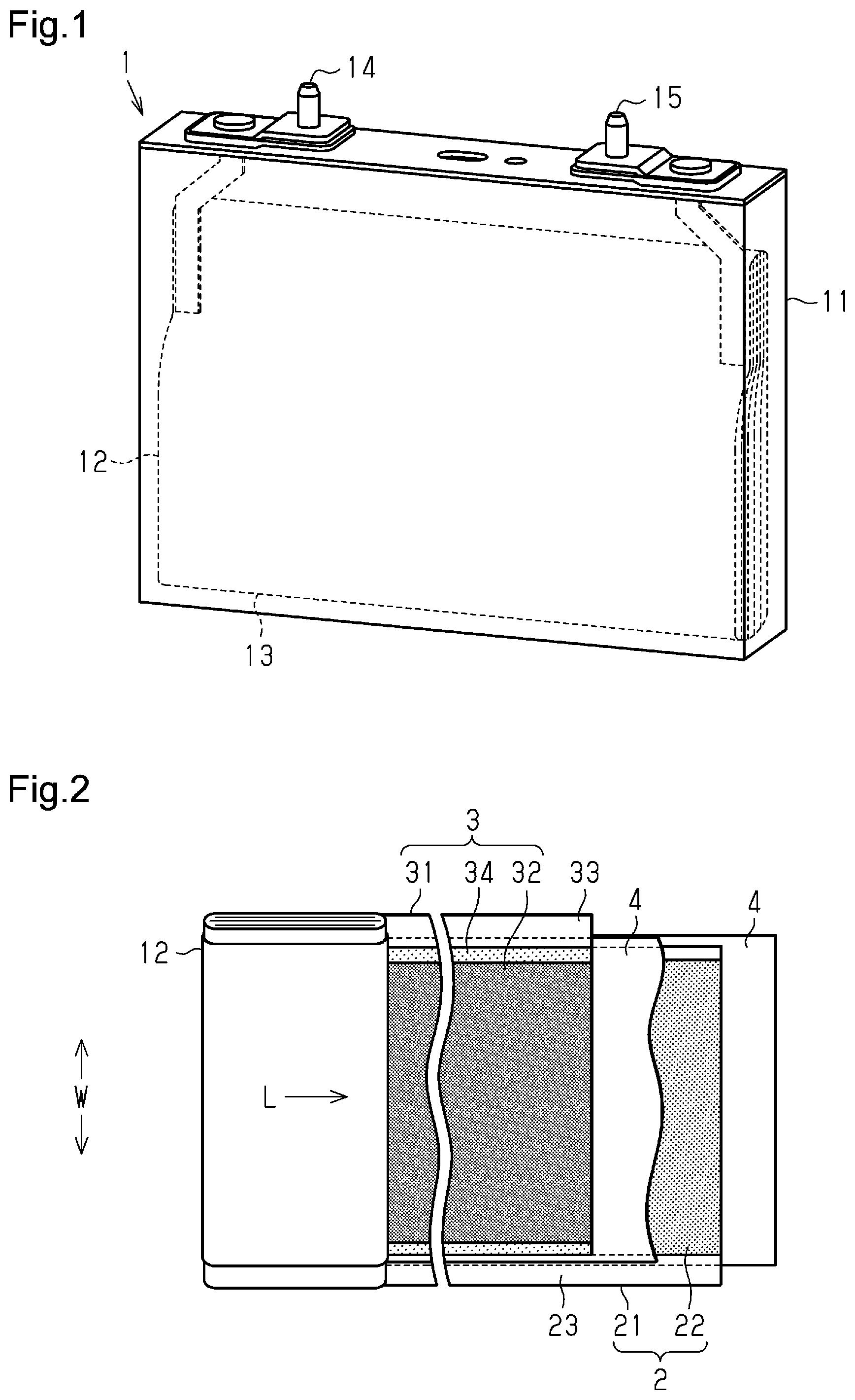 Patent US12562362 Figure 1 – Rechargeable battery and method for manufacturing positive plate of rechargeable battery