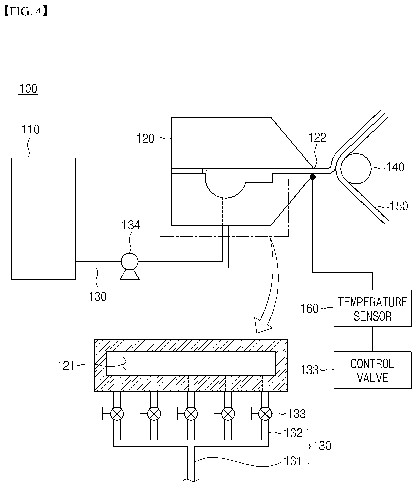 Patent US12562364 Figure 3 – Electrode slurry coating system capable of controlling the flow rate of electrode slurry and electrode slurry coating method using the same