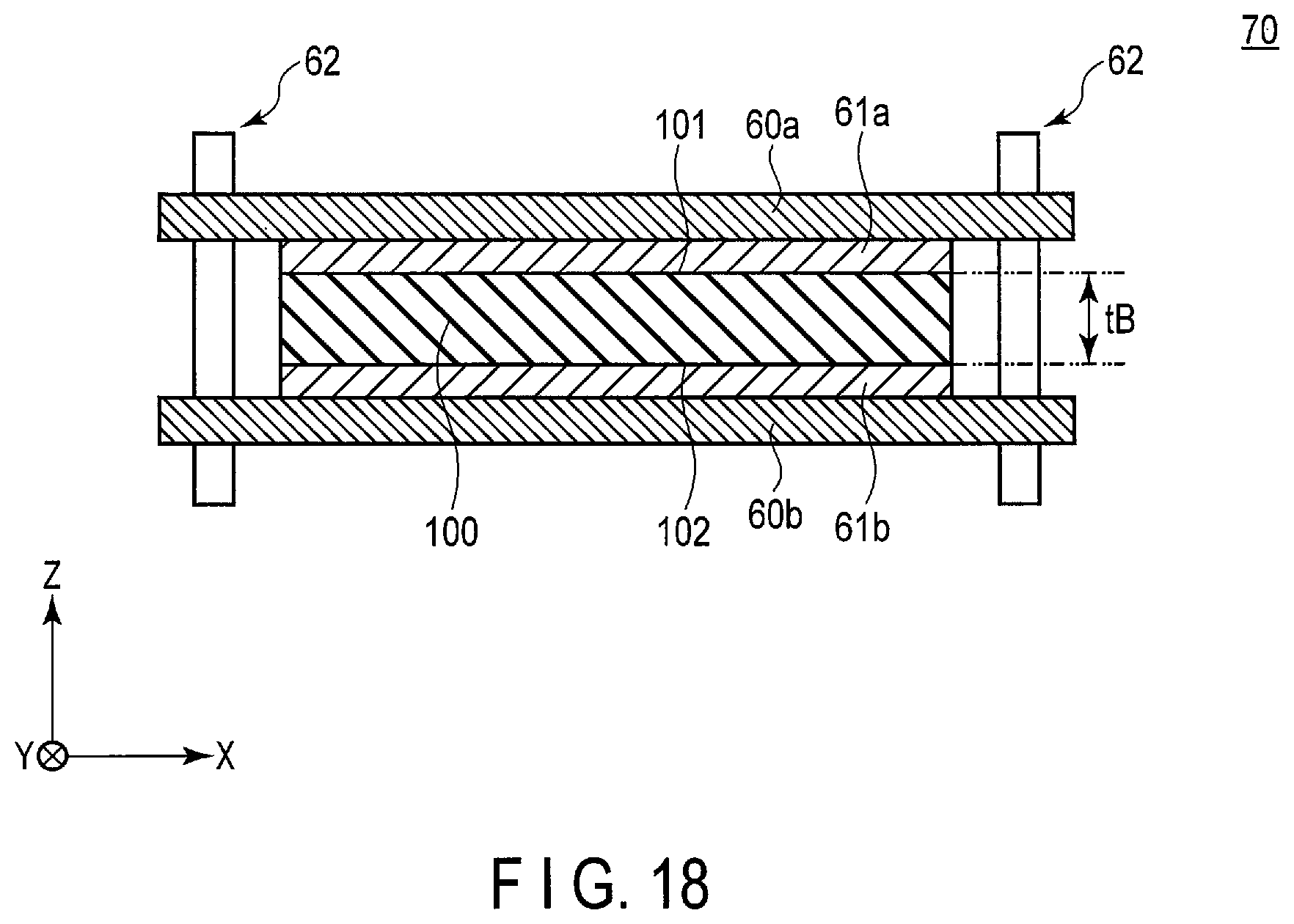 Patent US12562375 Figure 12 – Secondary battery, battery pack, and vehicle