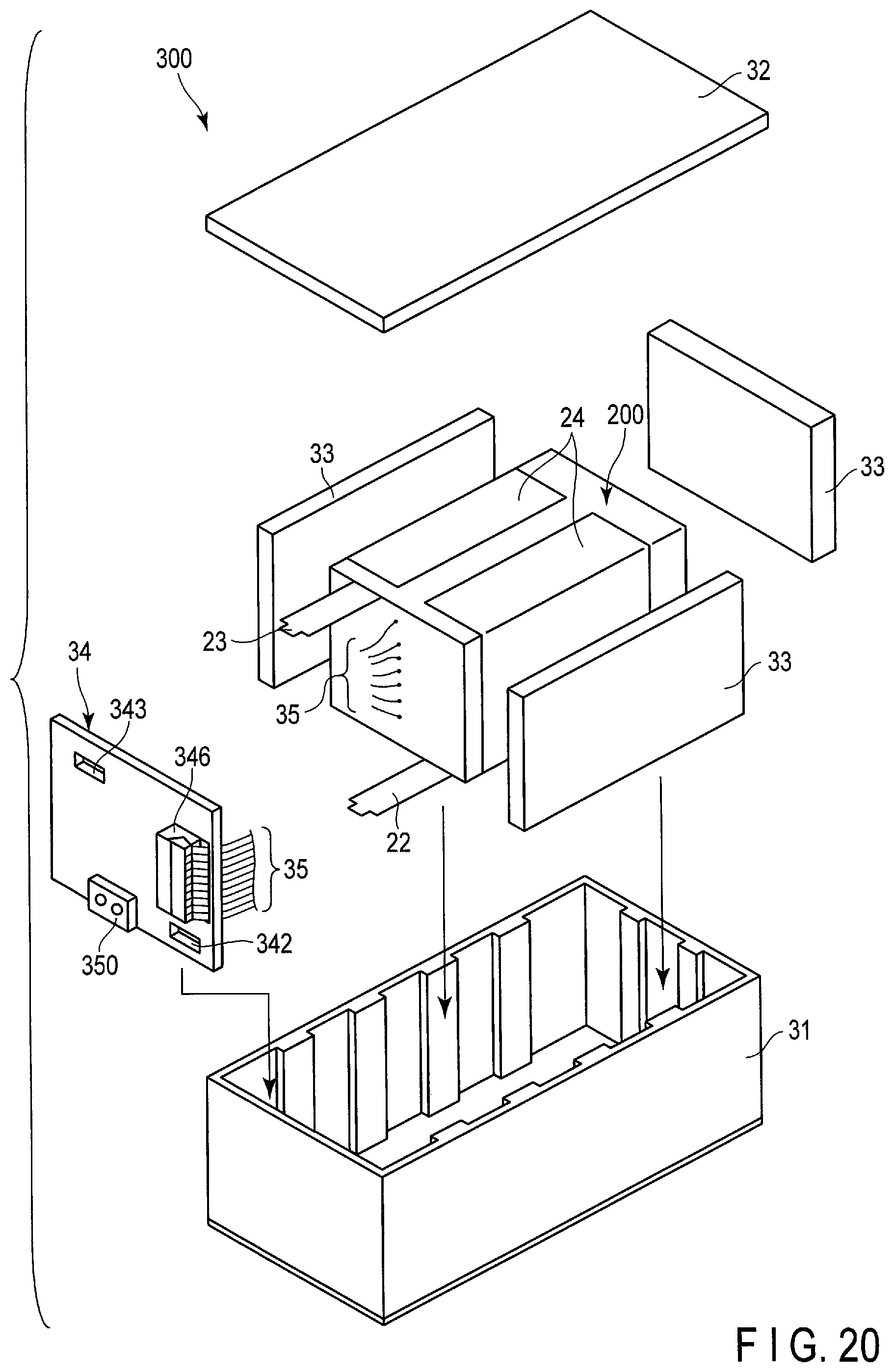 Patent US12562375 Figure 14 – Secondary battery, battery pack, and vehicle