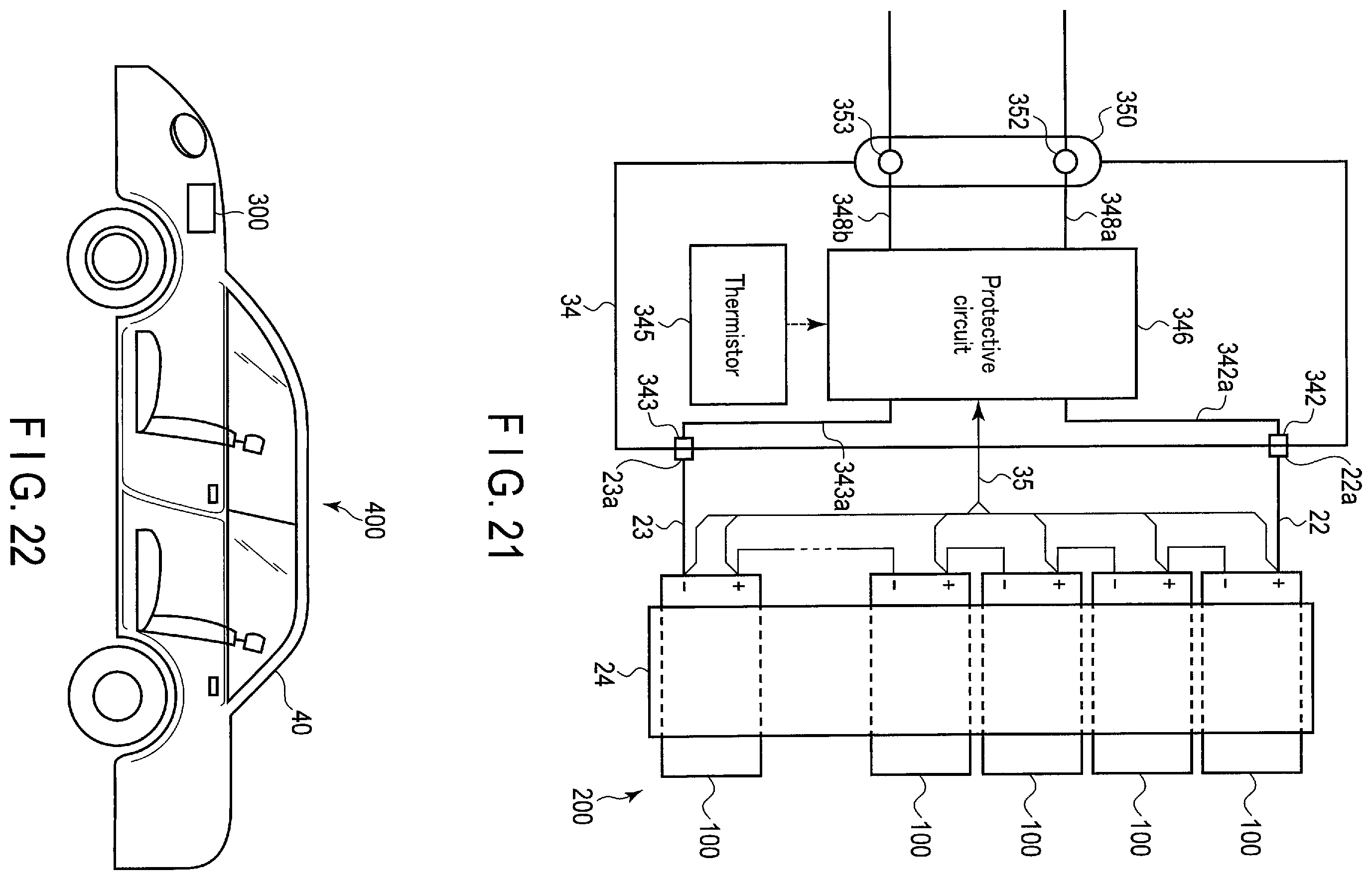 Patent US12562375 Figure 15 – Secondary battery, battery pack, and vehicle