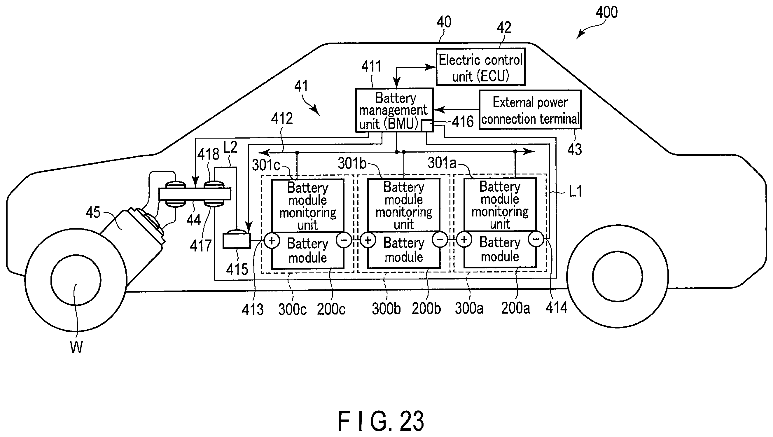 Patent US12562375 Figure 16 – Secondary battery, battery pack, and vehicle