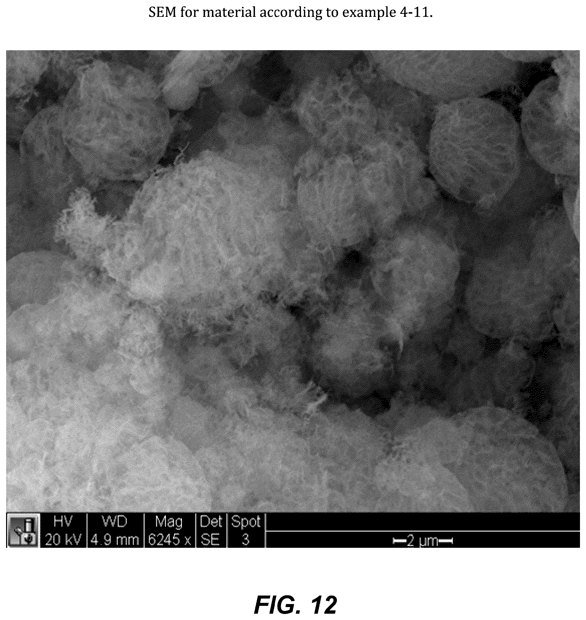 Patent US12562381 Figure 12 – Nano-featured porous silicon materials