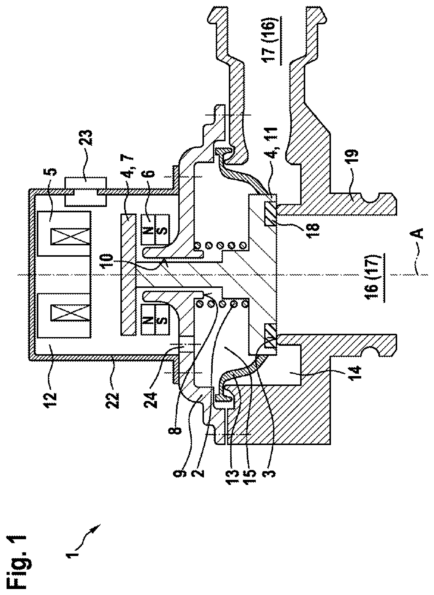 Patent US12562393 Figure 1 – Method for operating a fuel cell system, shutoff valve and fuel cell stack