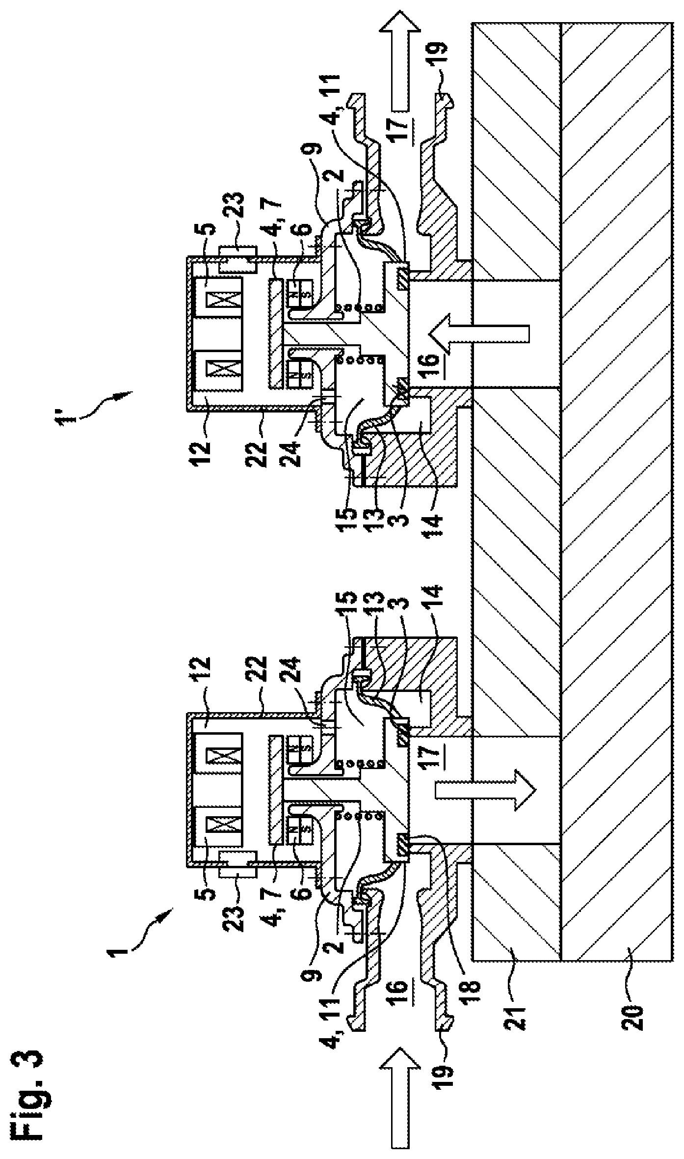Patent US12562393 Figure 3 – Method for operating a fuel cell system, shutoff valve and fuel cell stack