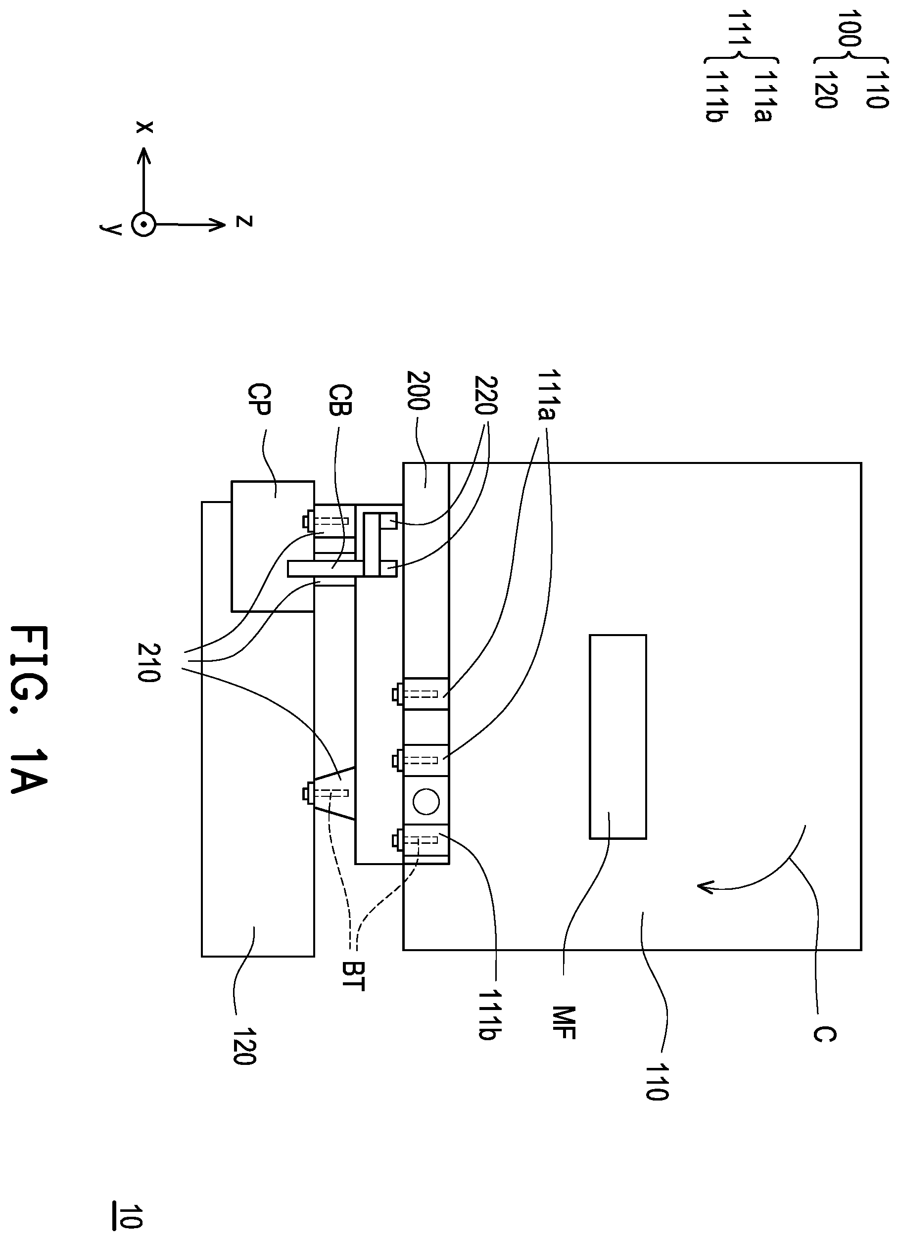 Patent US12562396 Figure 1 – Fuel cell system structure